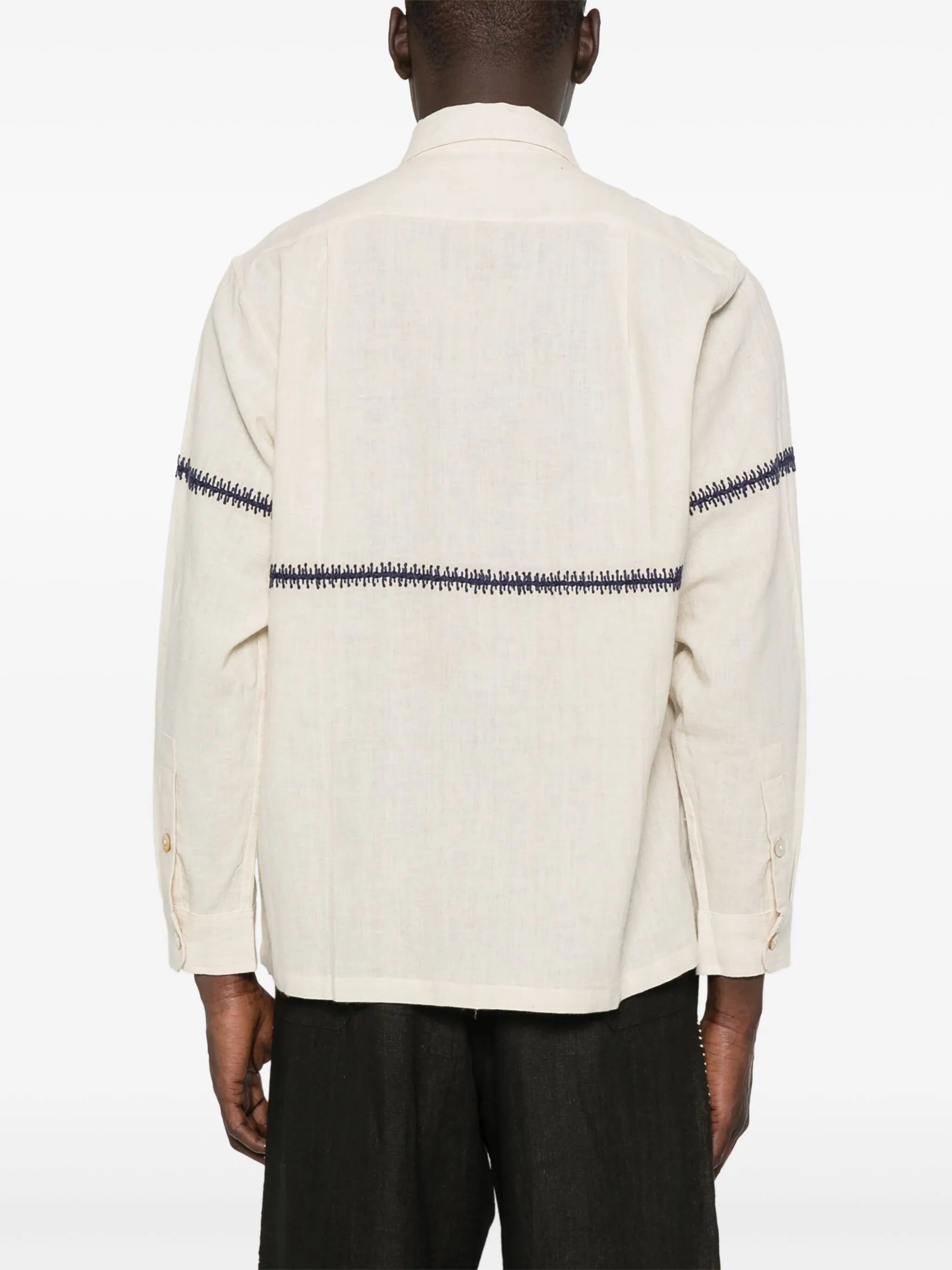 embroidered shirt