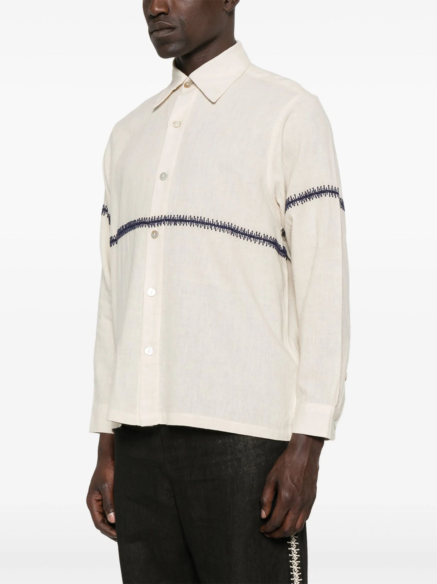 embroidered shirt