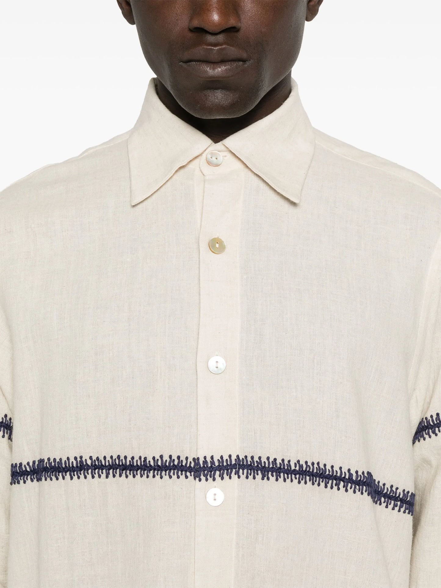 embroidered shirt