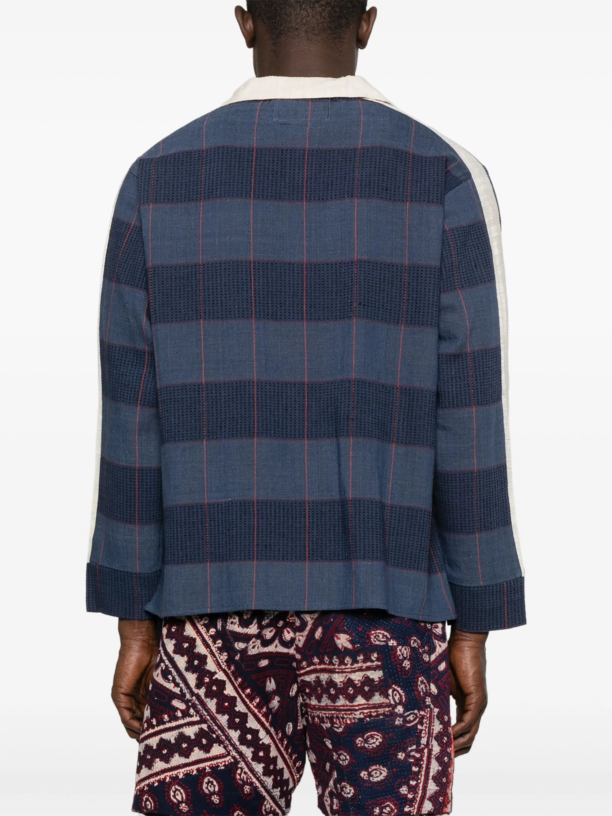 checked T-shirt