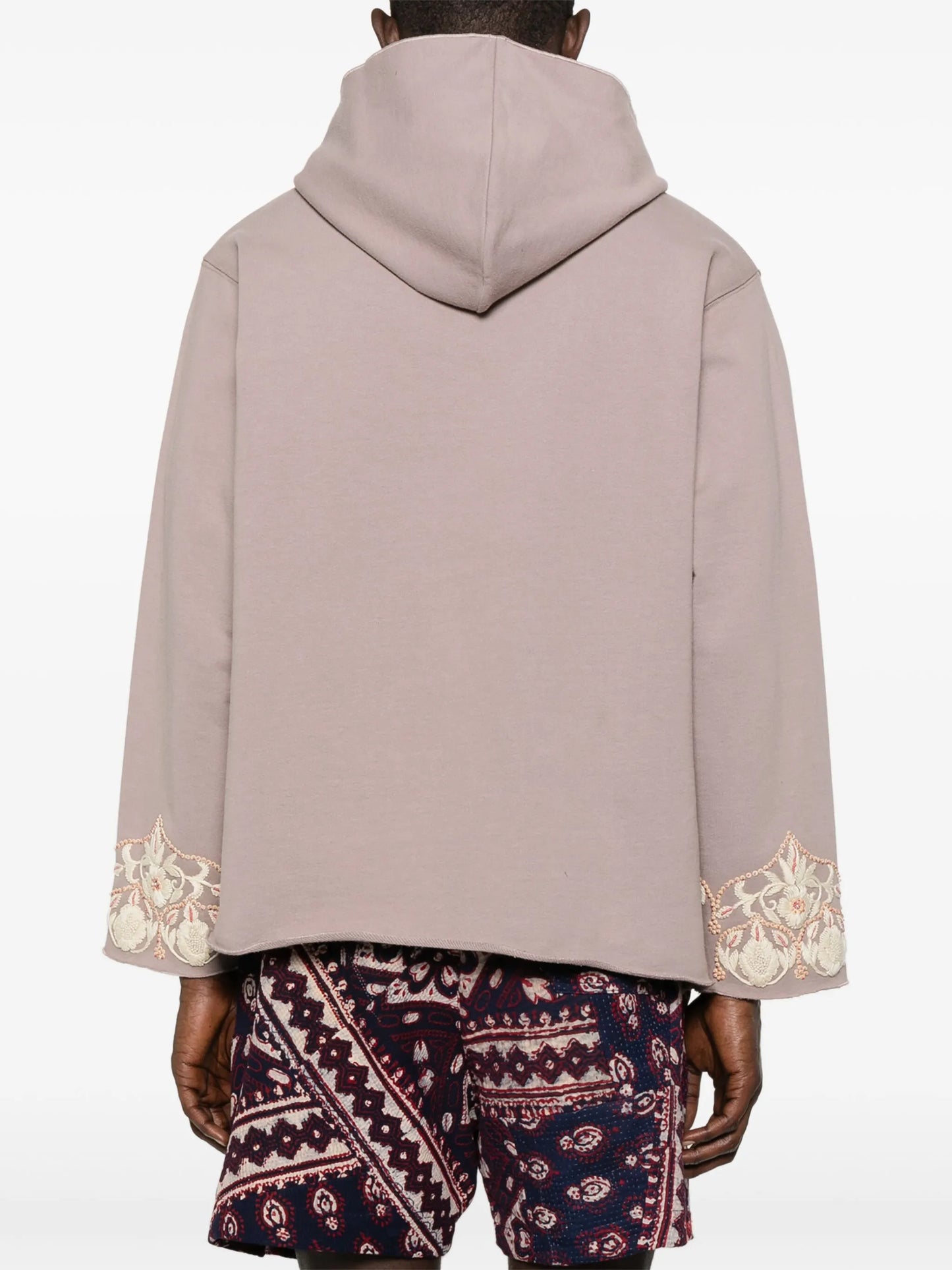 embroidered hoodie