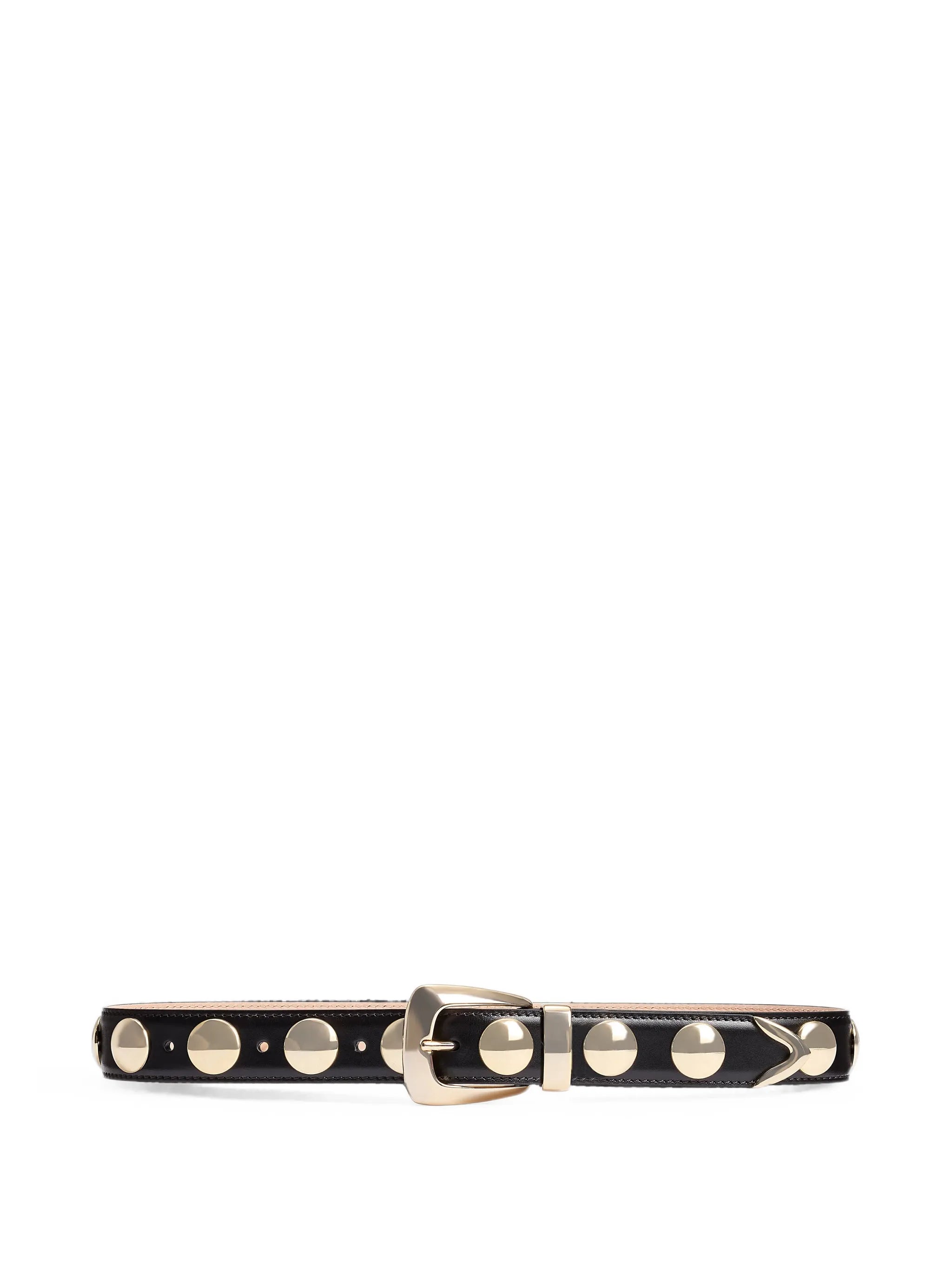 stud-embellished belt