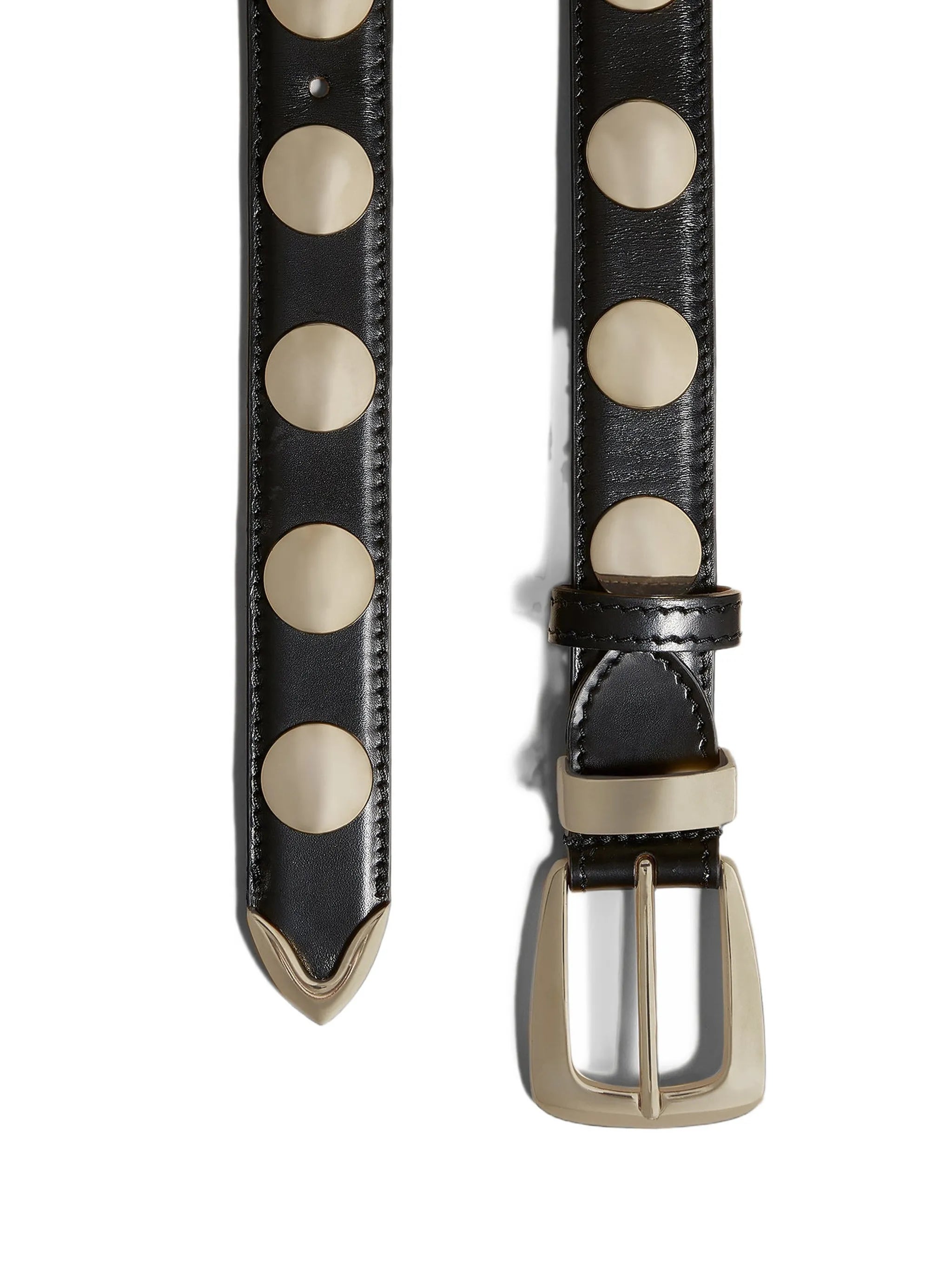 stud-embellished belt
