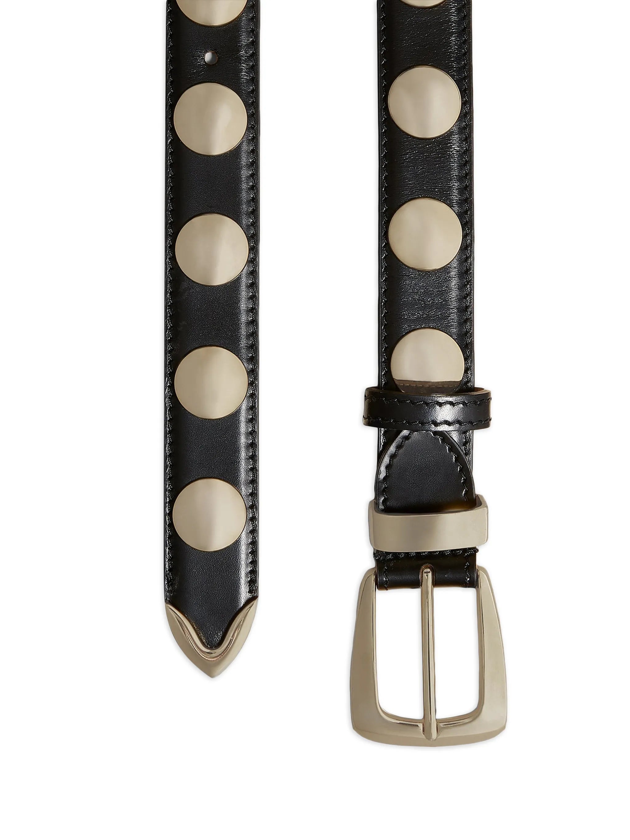 stud-embellished belt