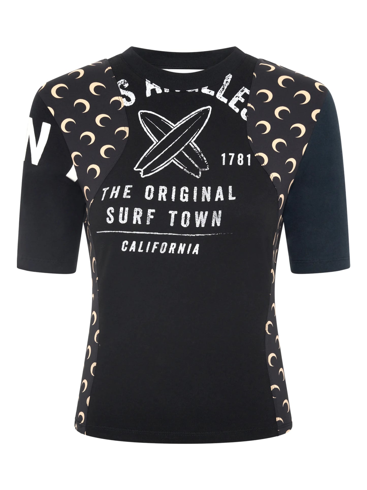 Regenerated graphic-print T-shirt