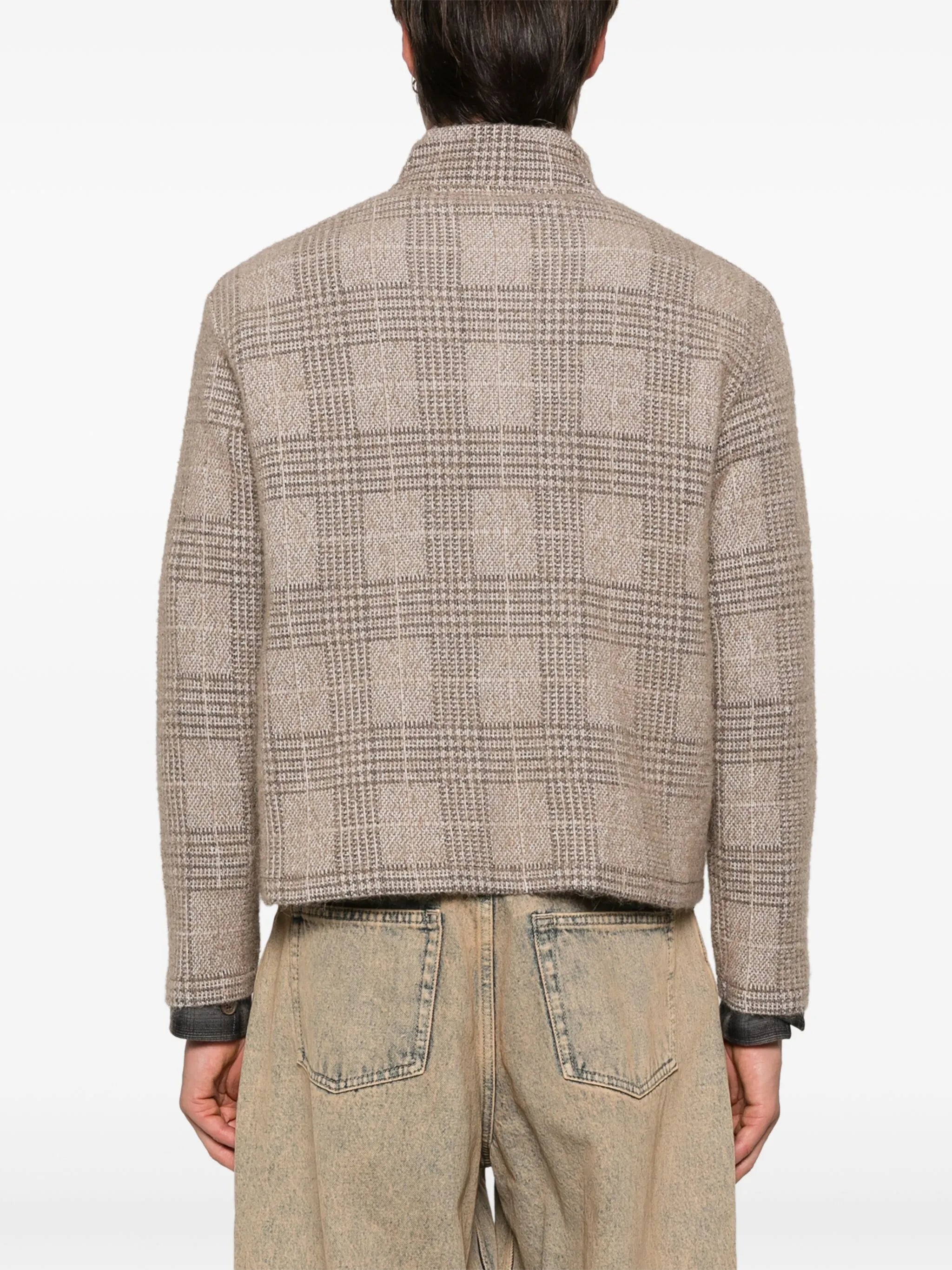 Shrunken cardigan