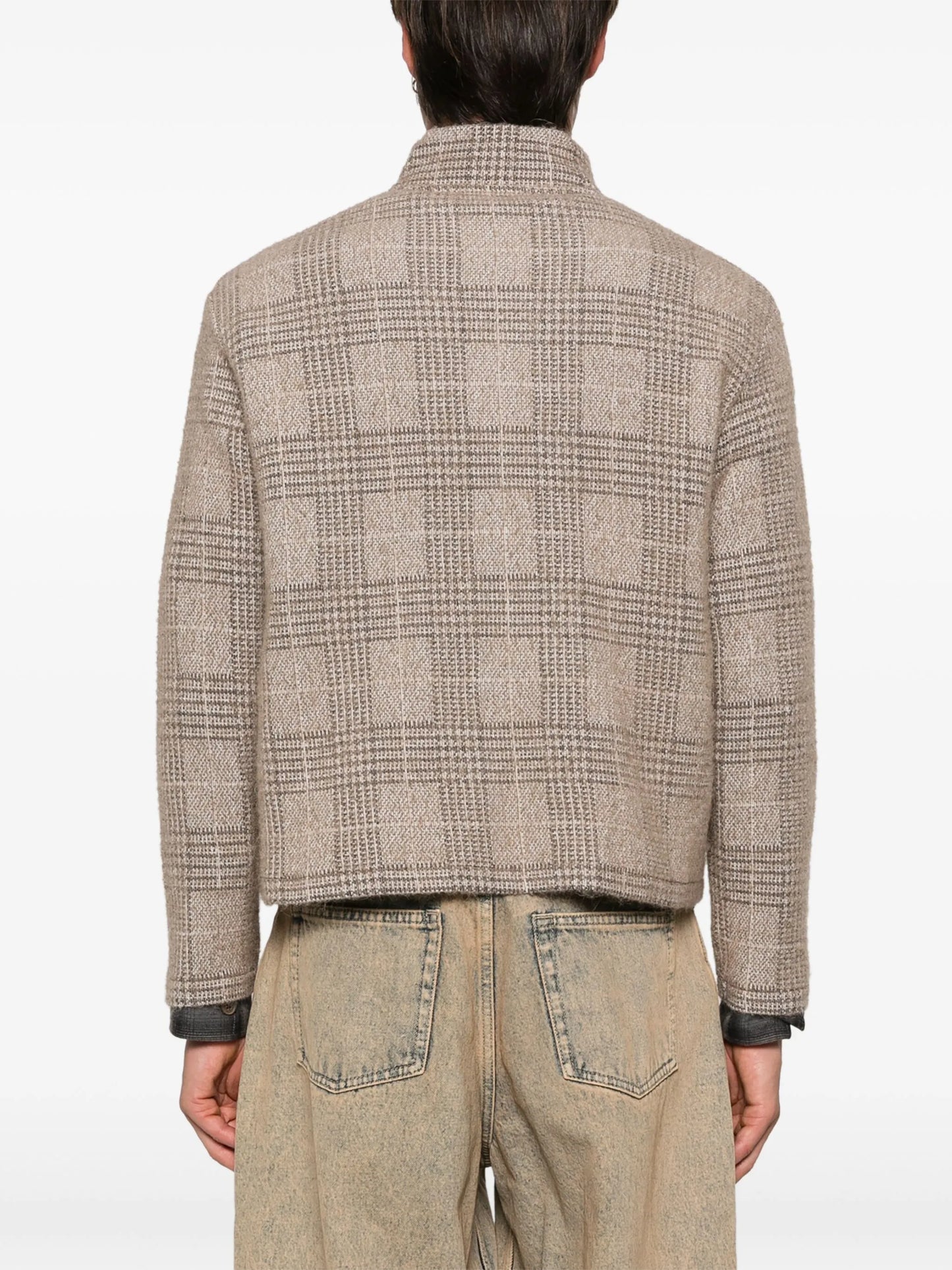 Shrunken cardigan