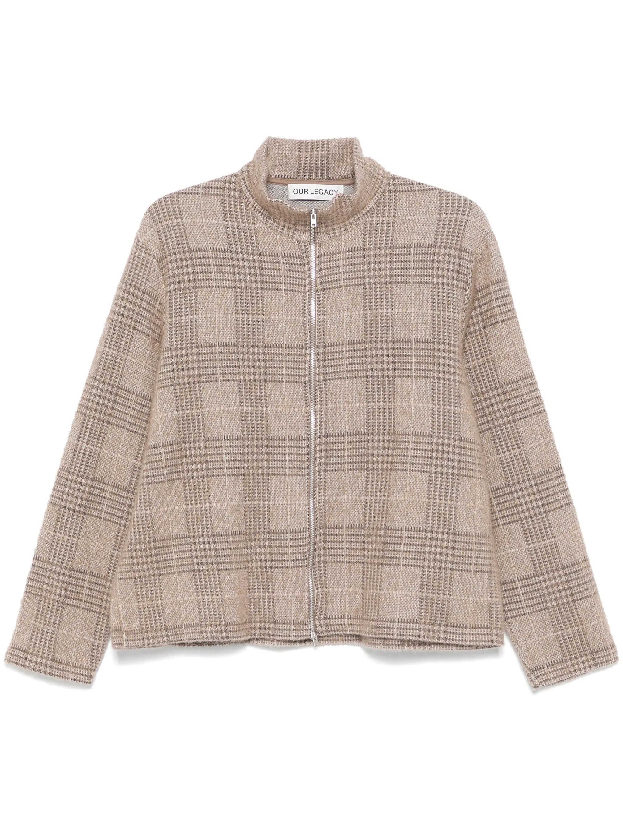 Shrunken cardigan