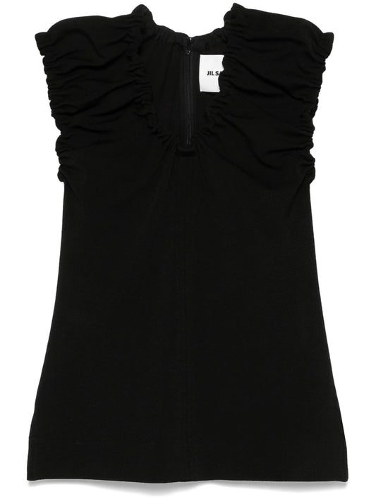 gathered blouse