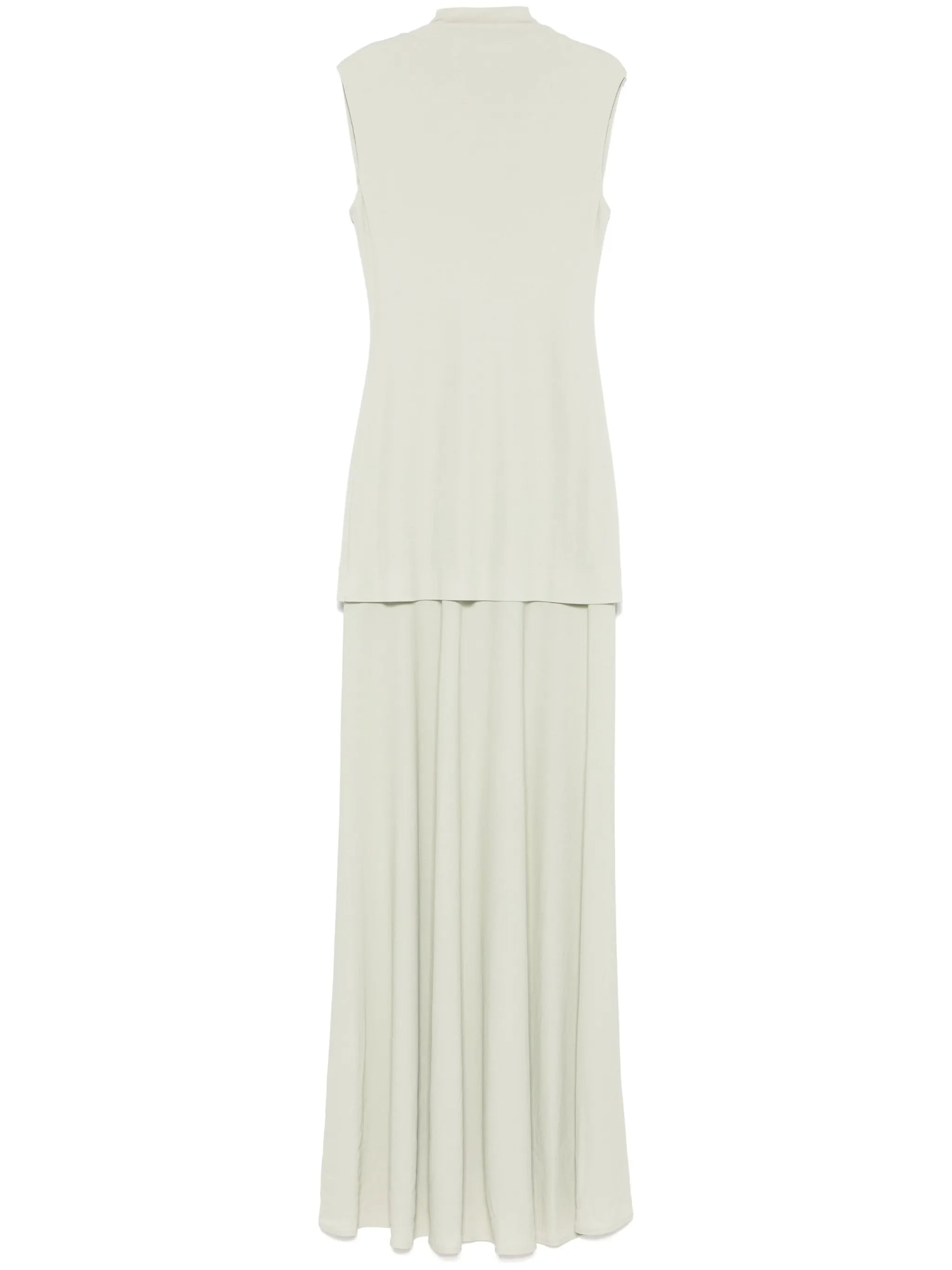 layered maxi dress