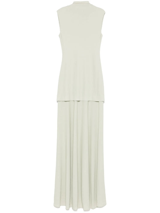 layered maxi dress