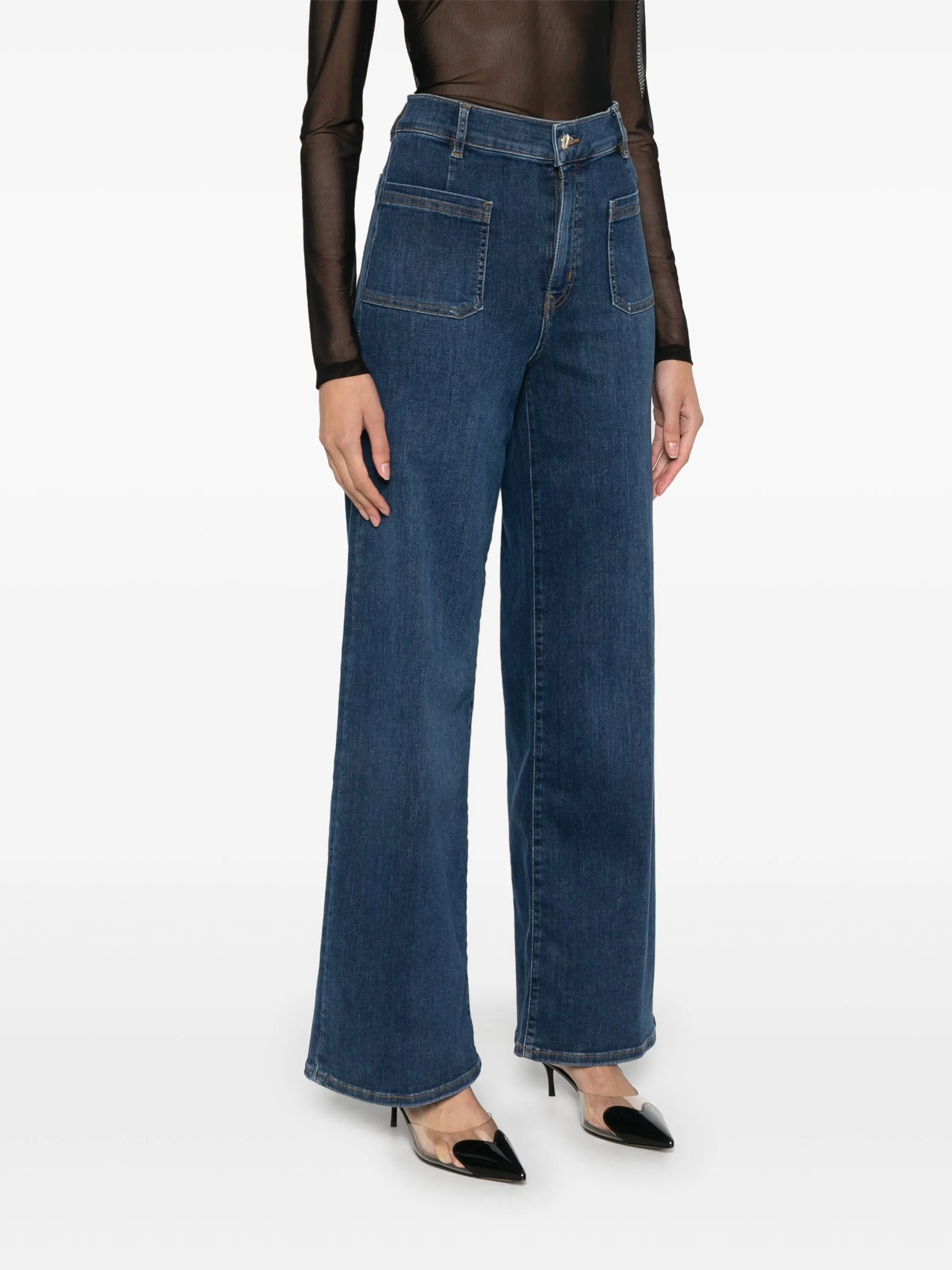 Le Slim Palazzo jeans