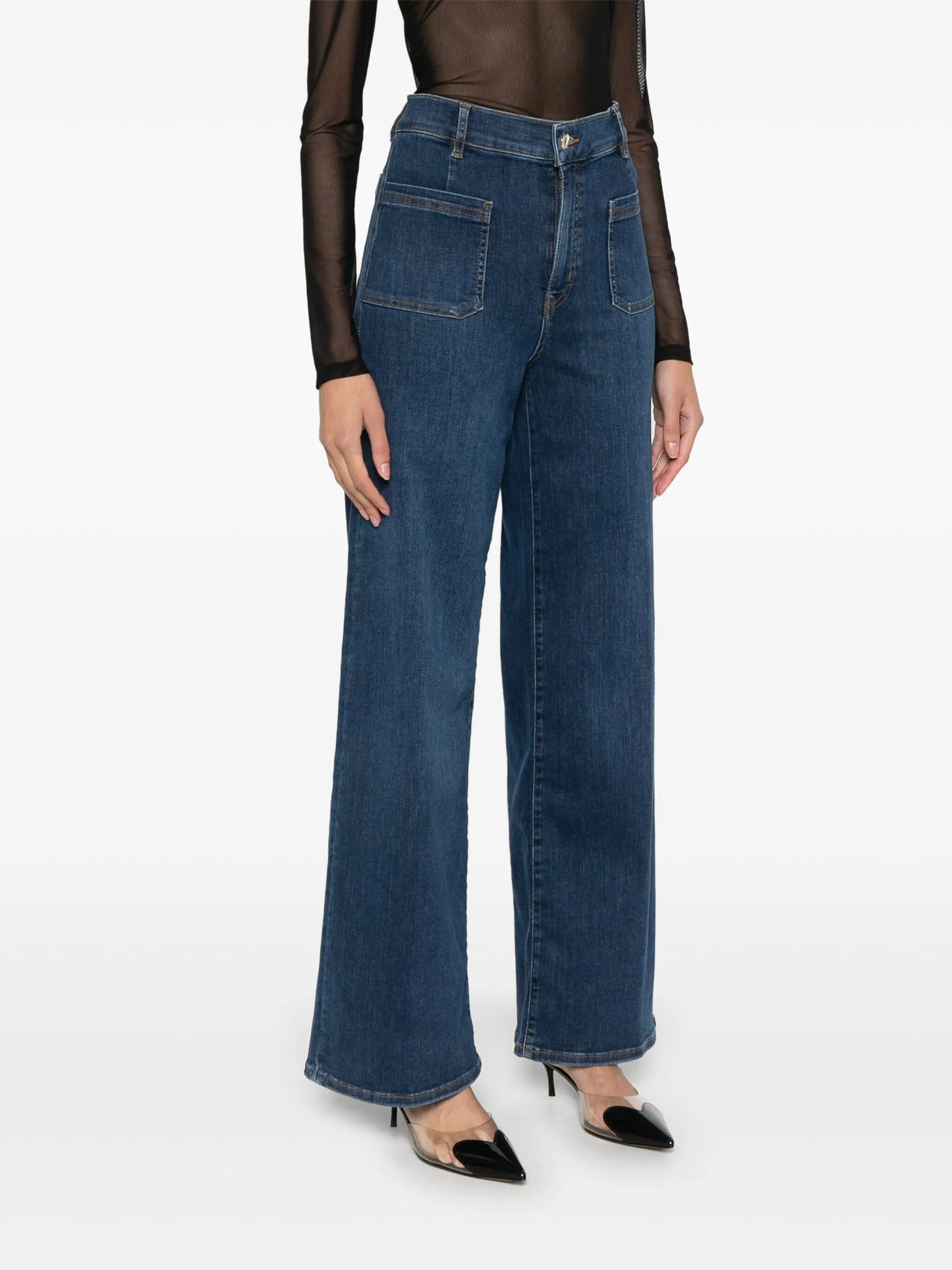 Le Slim Palazzo jeans