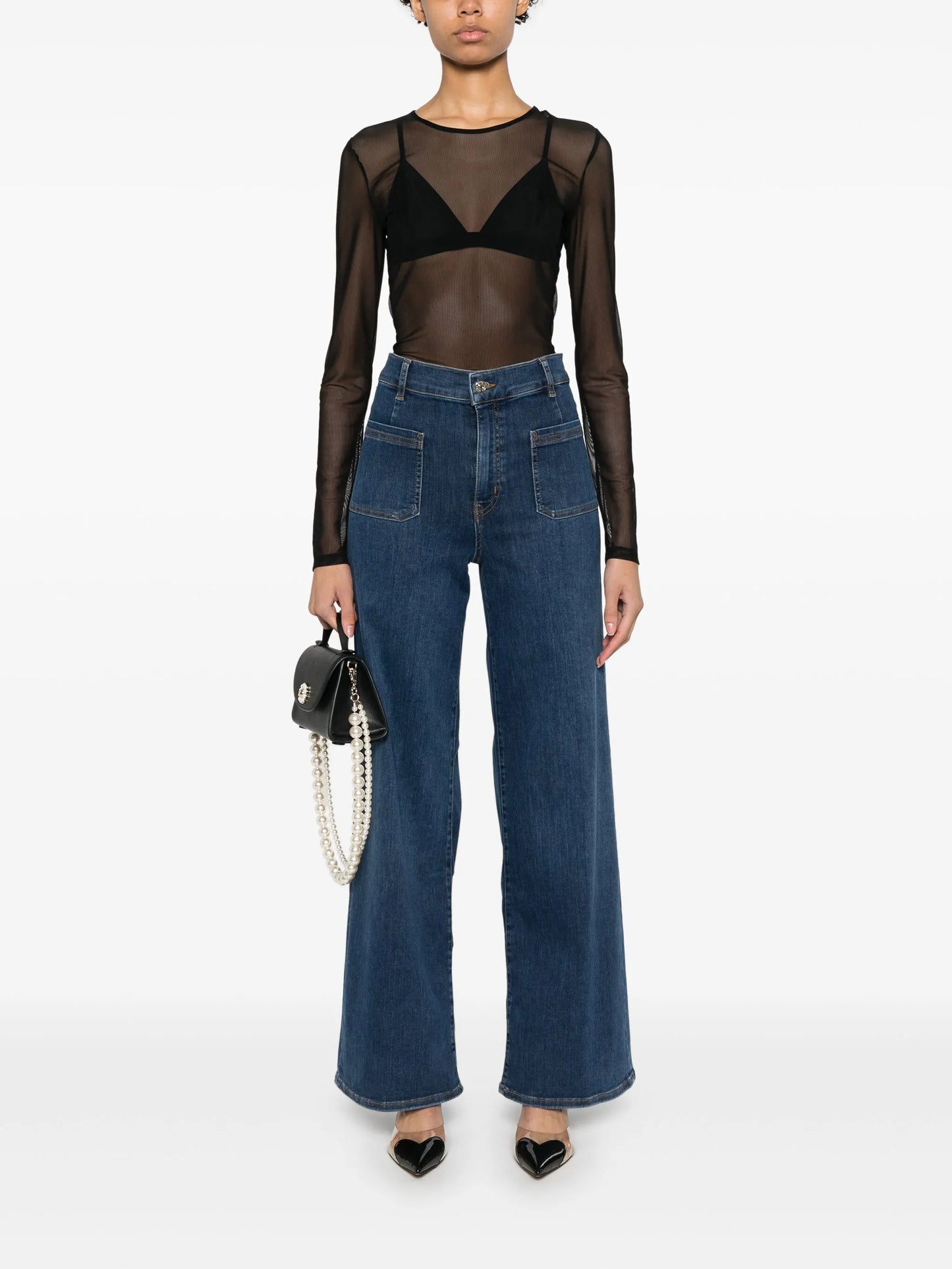Le Slim Palazzo jeans