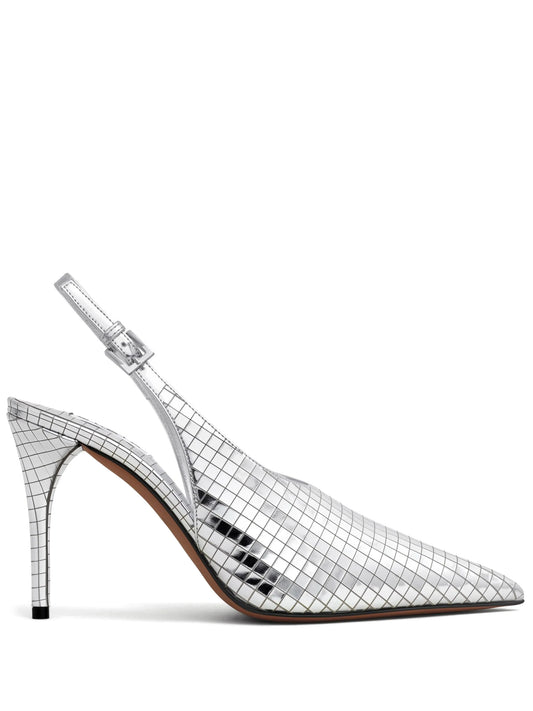 90mm Art Deco pumps