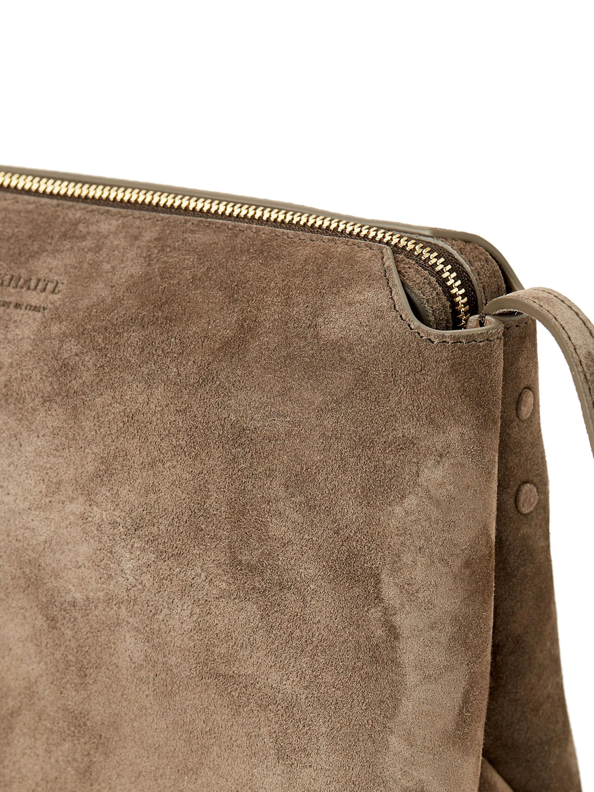 medium Lina suede cross body bag