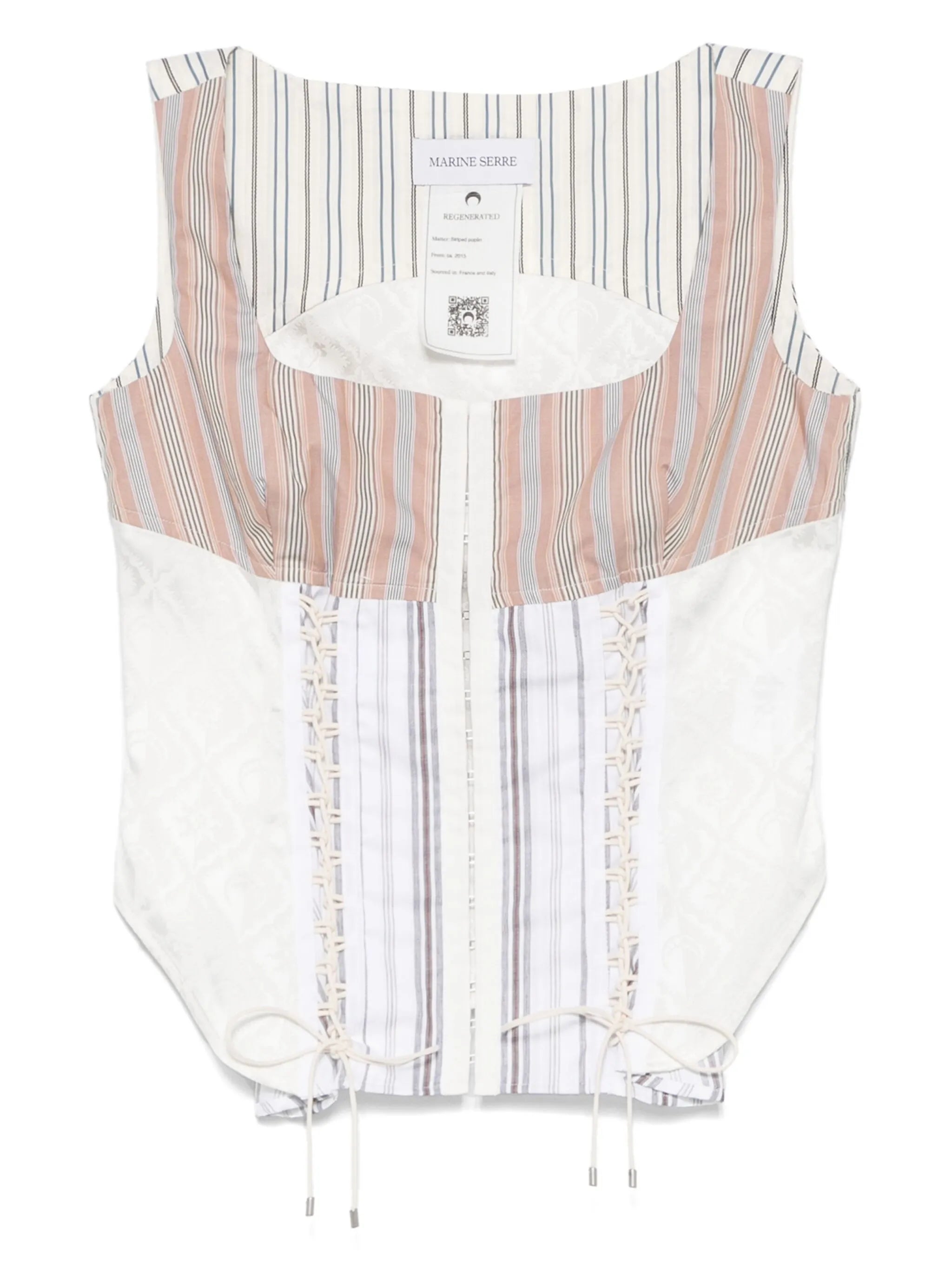 Regenerated striped top