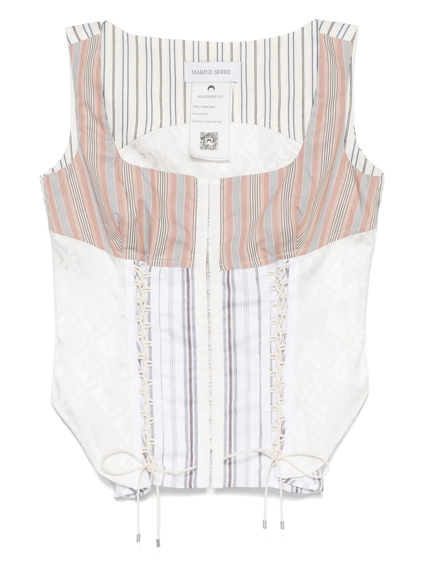Regenerated striped top
