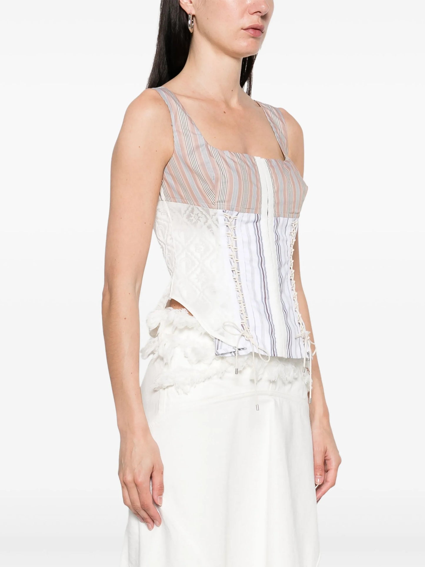 Regenerated striped top
