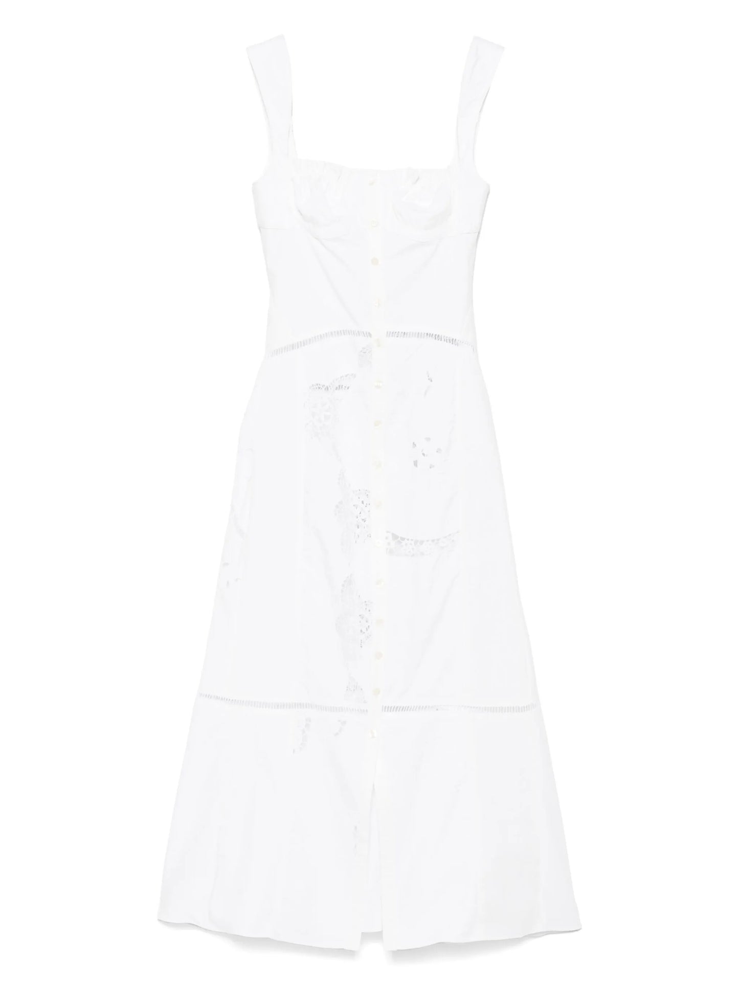 Regenerated midi dress