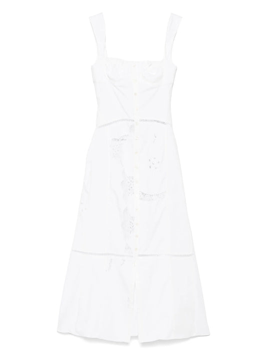 Regenerated midi dress