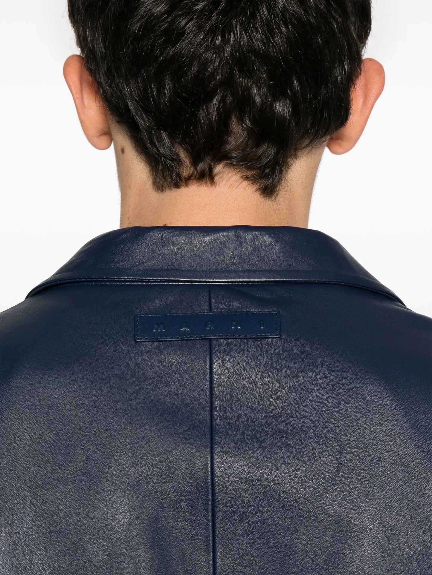 leather blazer