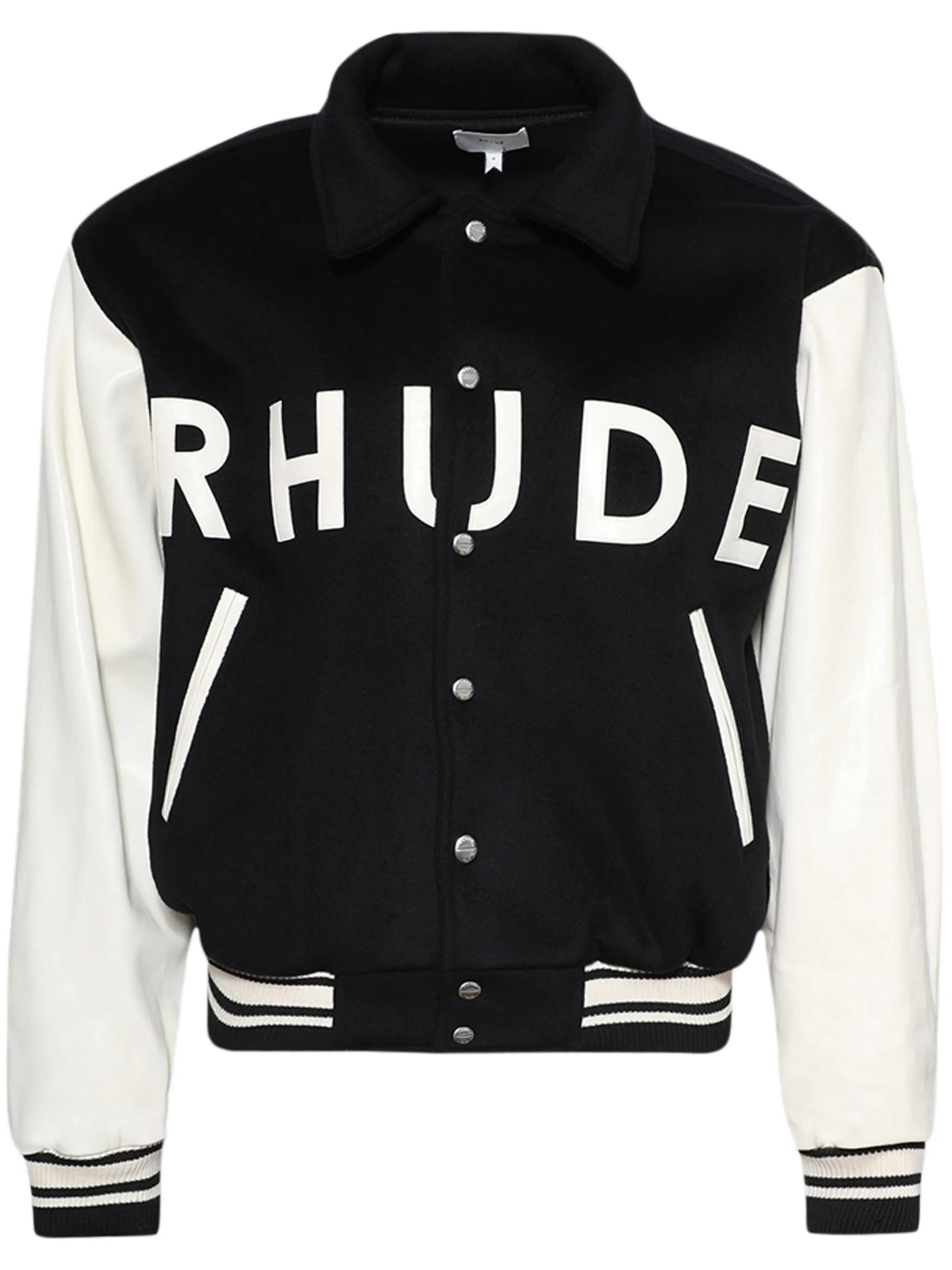 Collegiate bomber jacket
