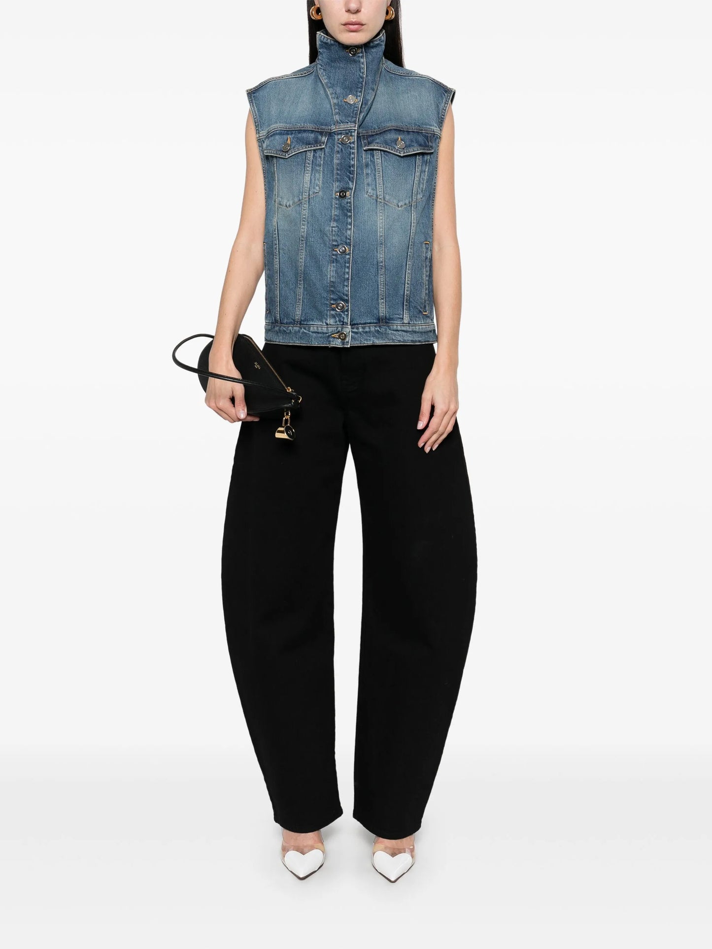 denim vest
