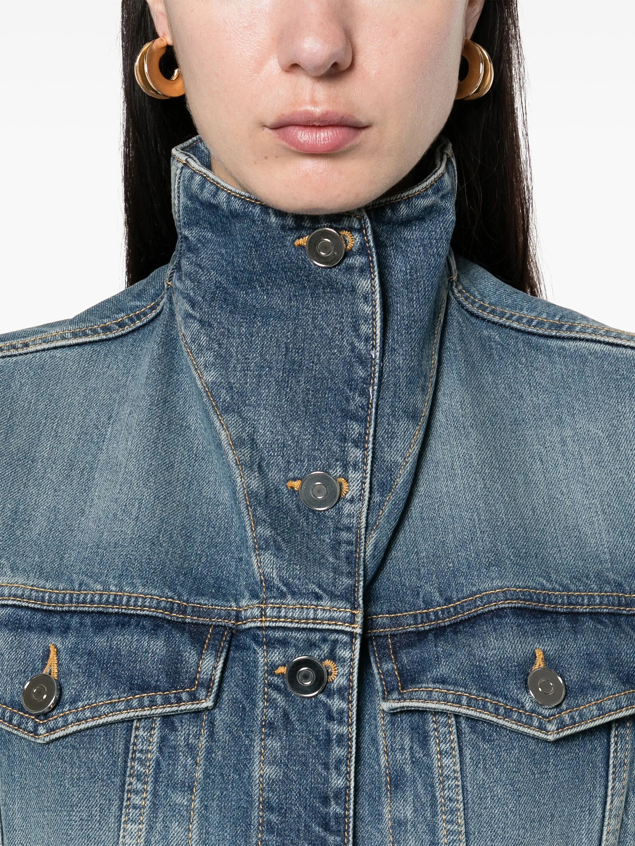 denim vest
