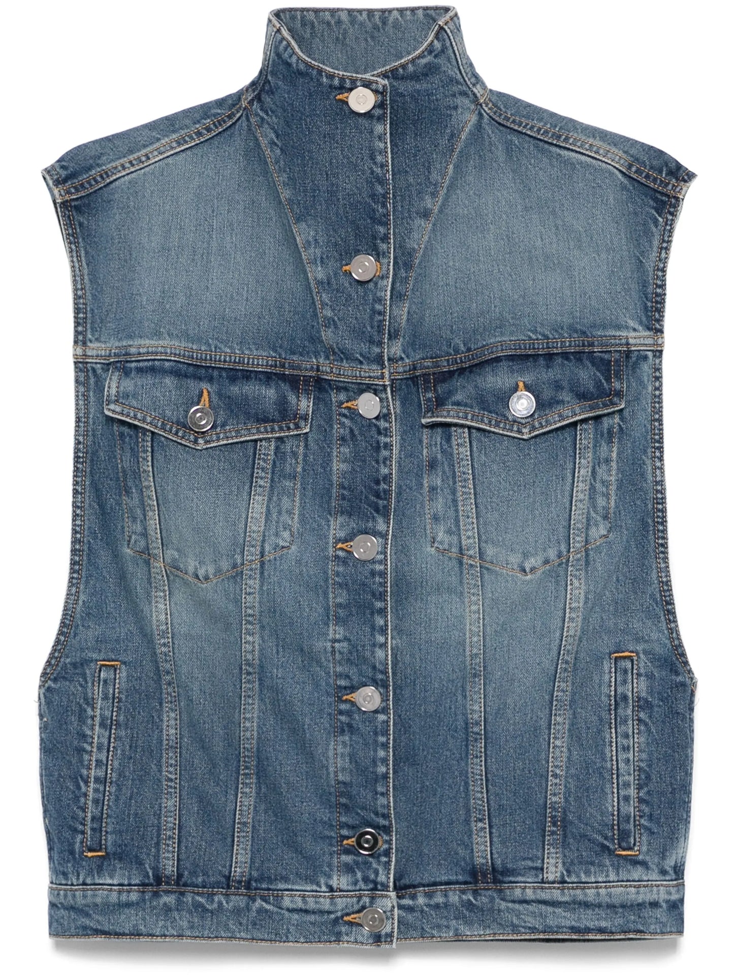 denim vest