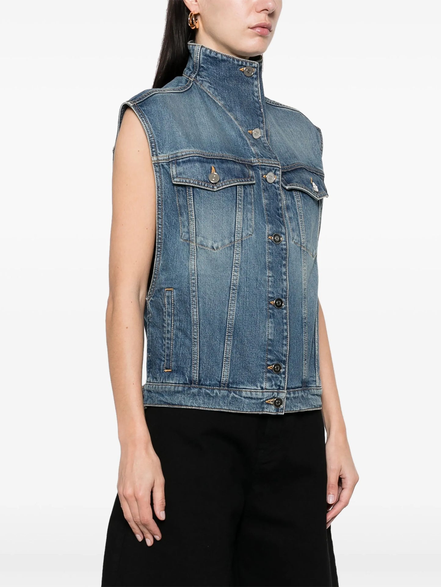 denim vest