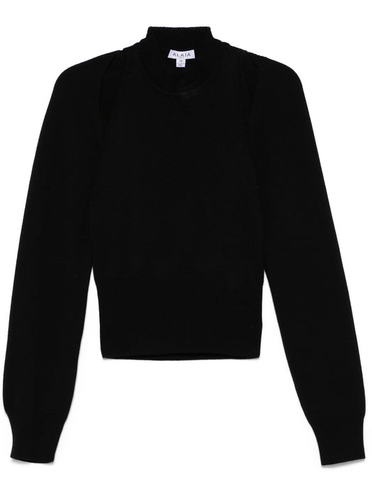 cut-out sweater
