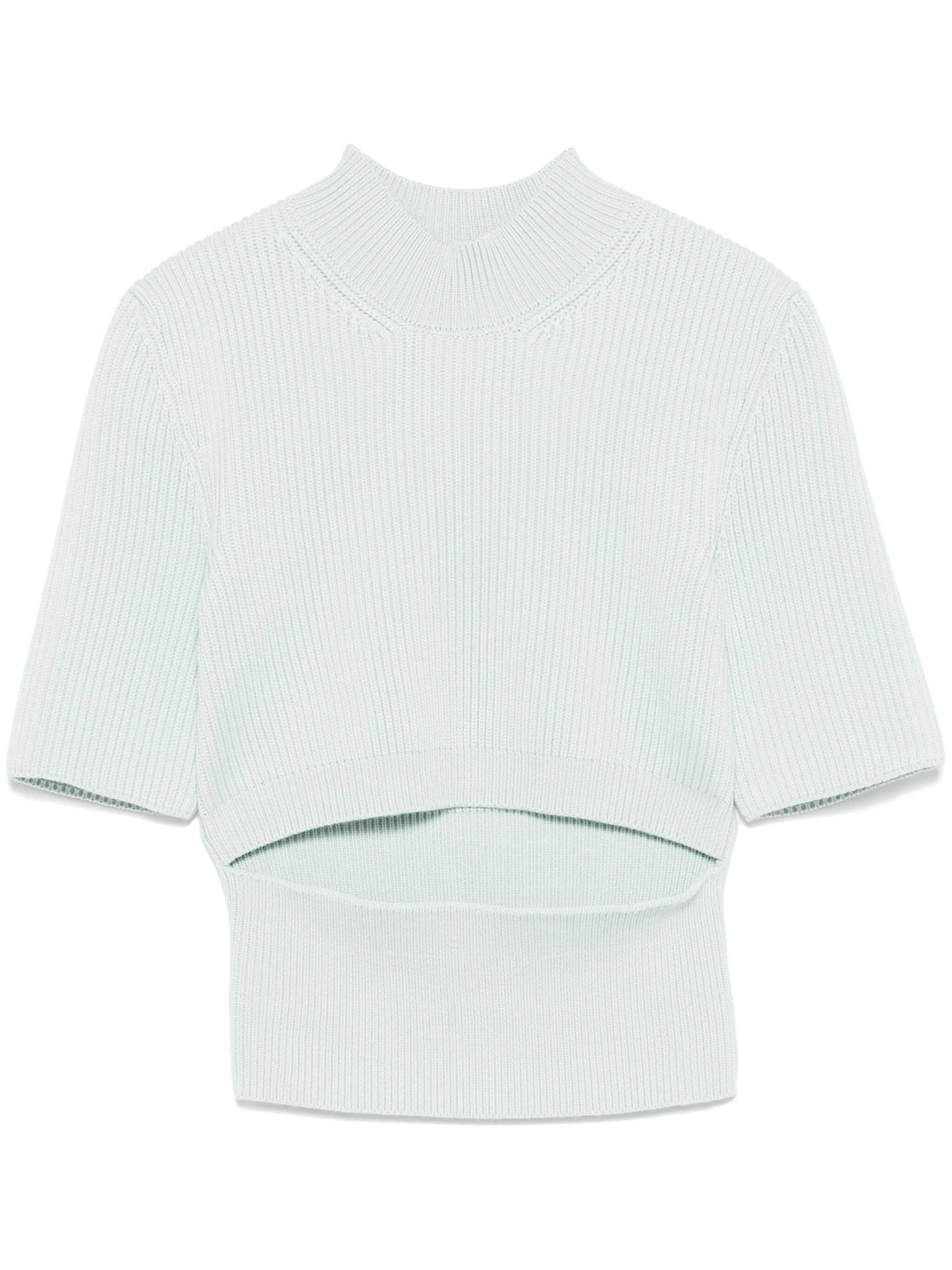 ribbed T-shirt