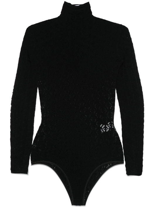 lace knit bodysuit