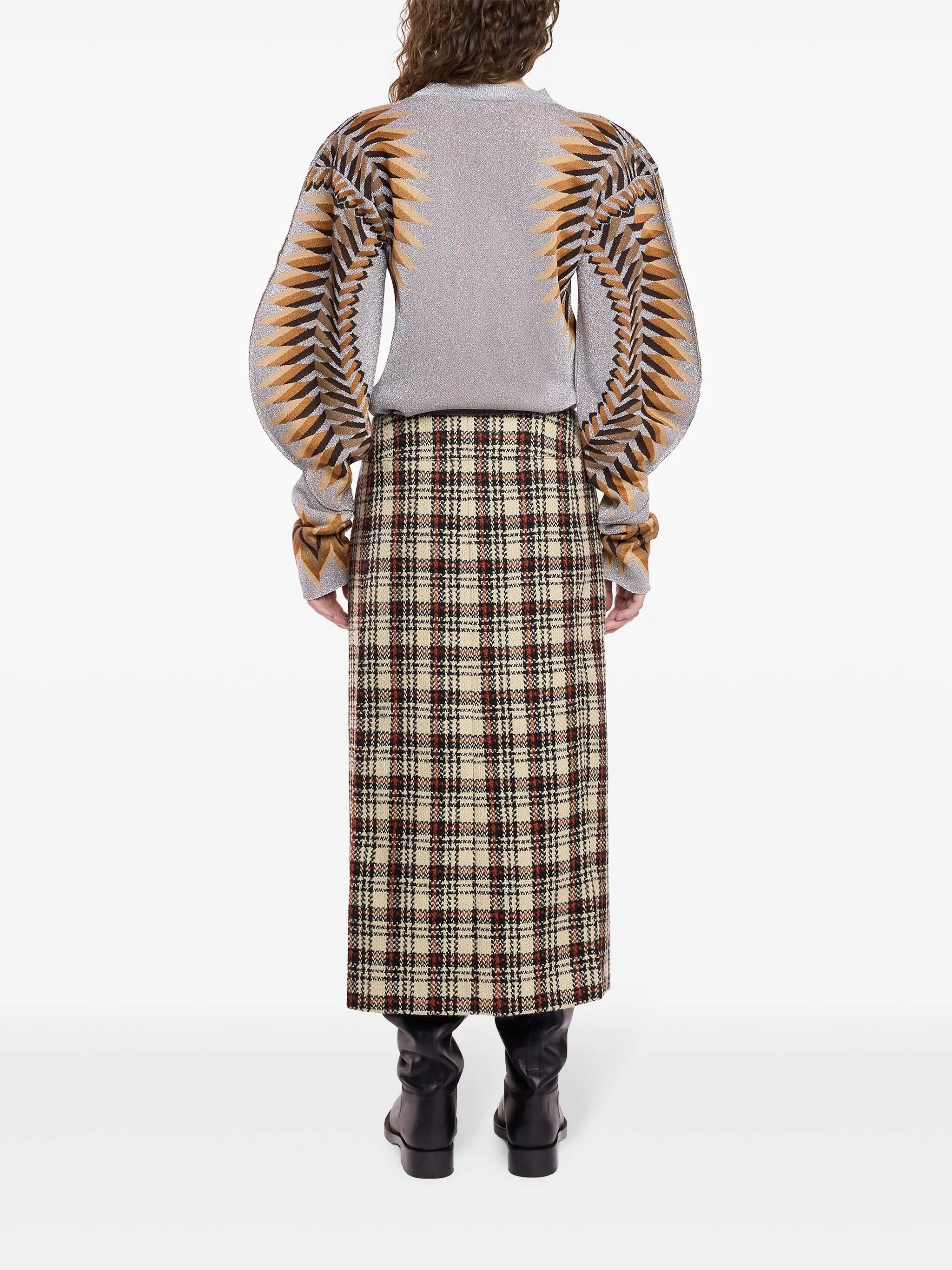 jacquard sweater