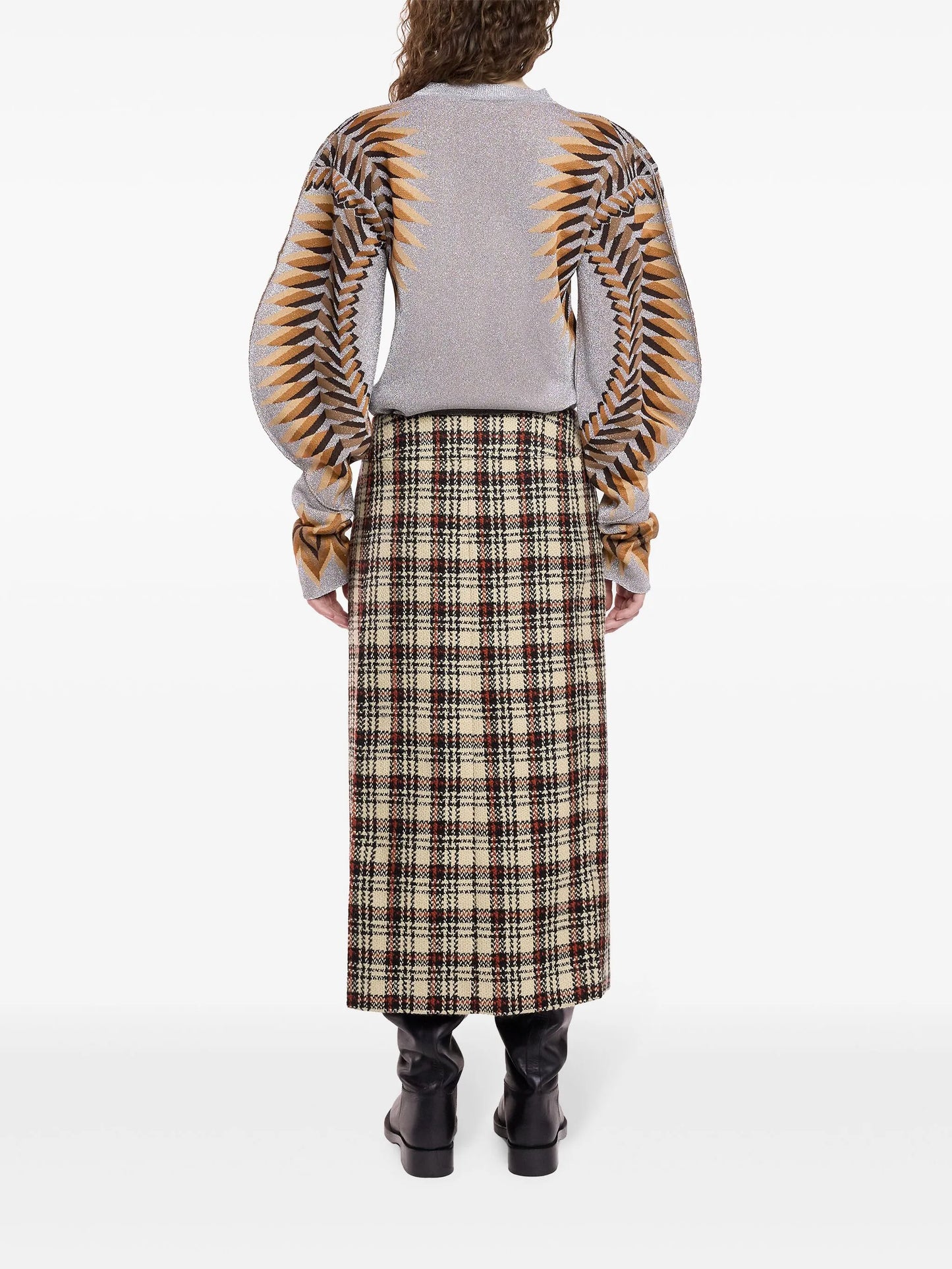 jacquard sweater