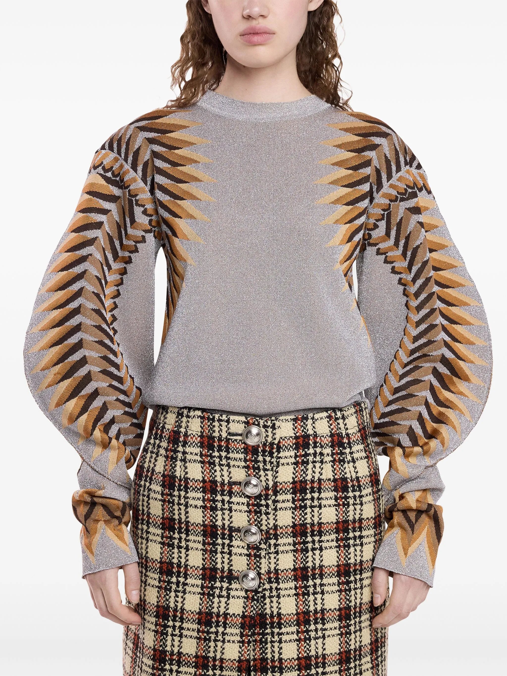 jacquard sweater