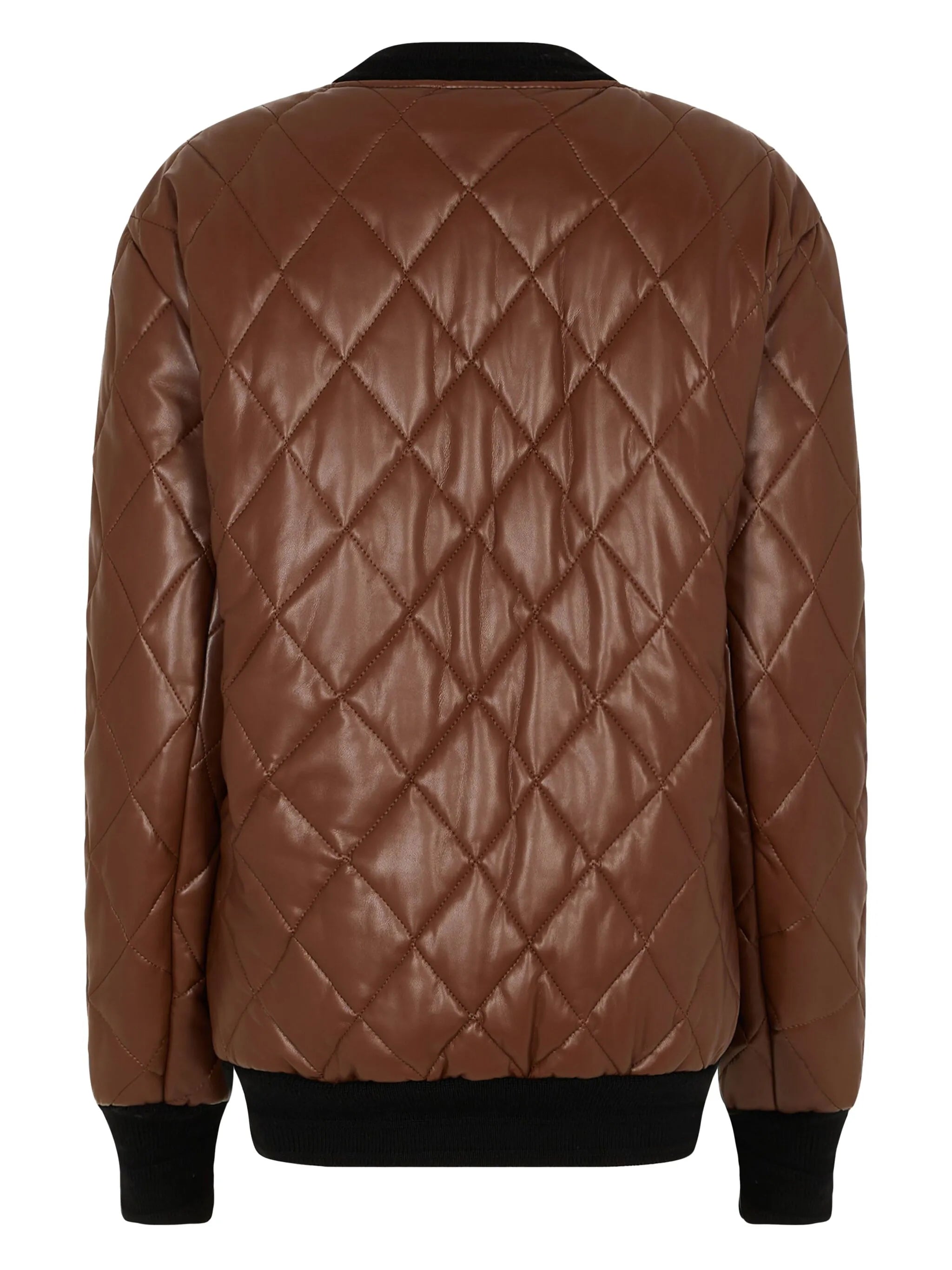 long quilted blouson