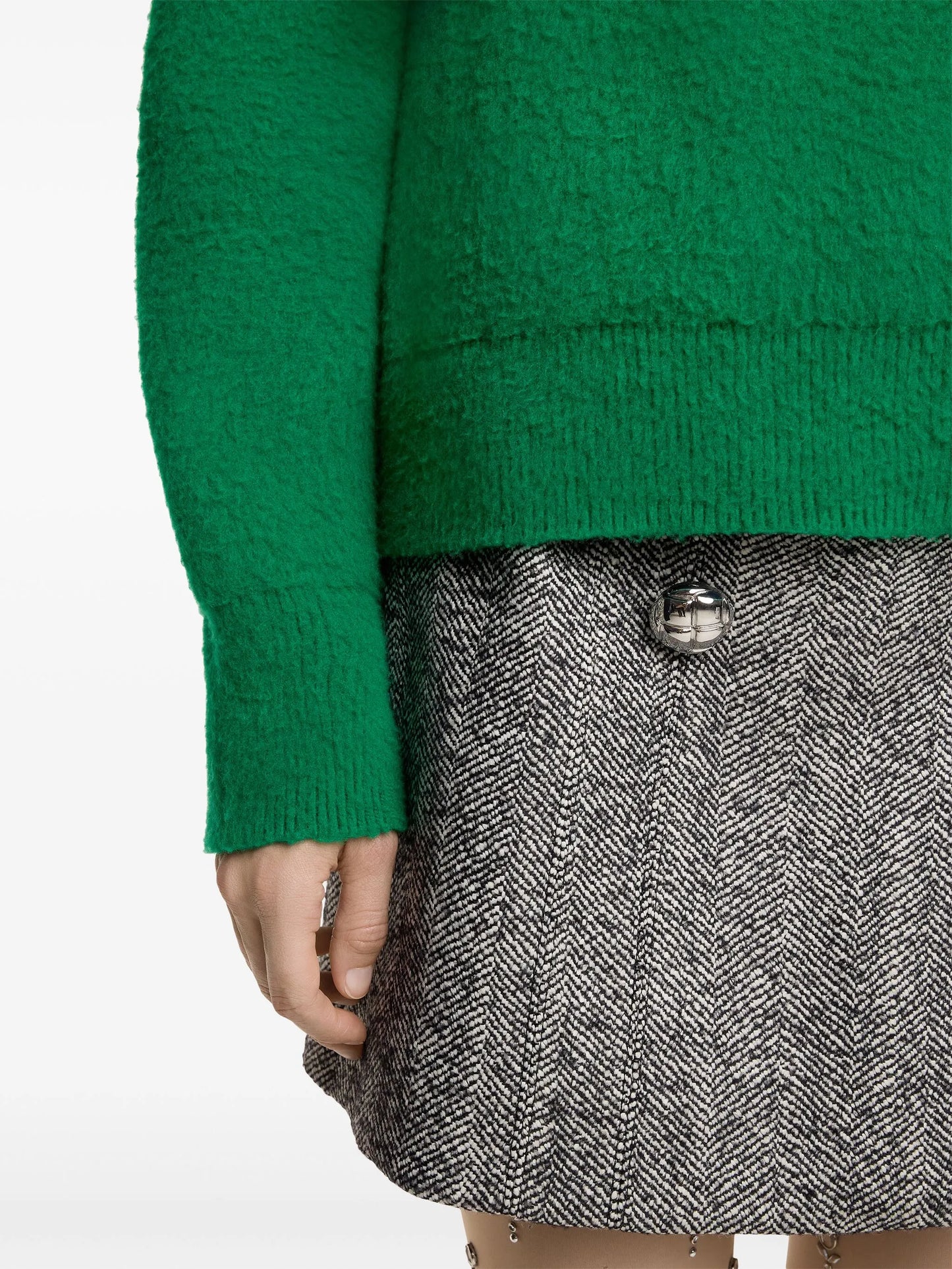 herringbone skirt
