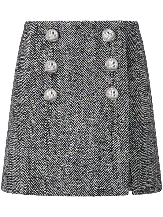herringbone skirt