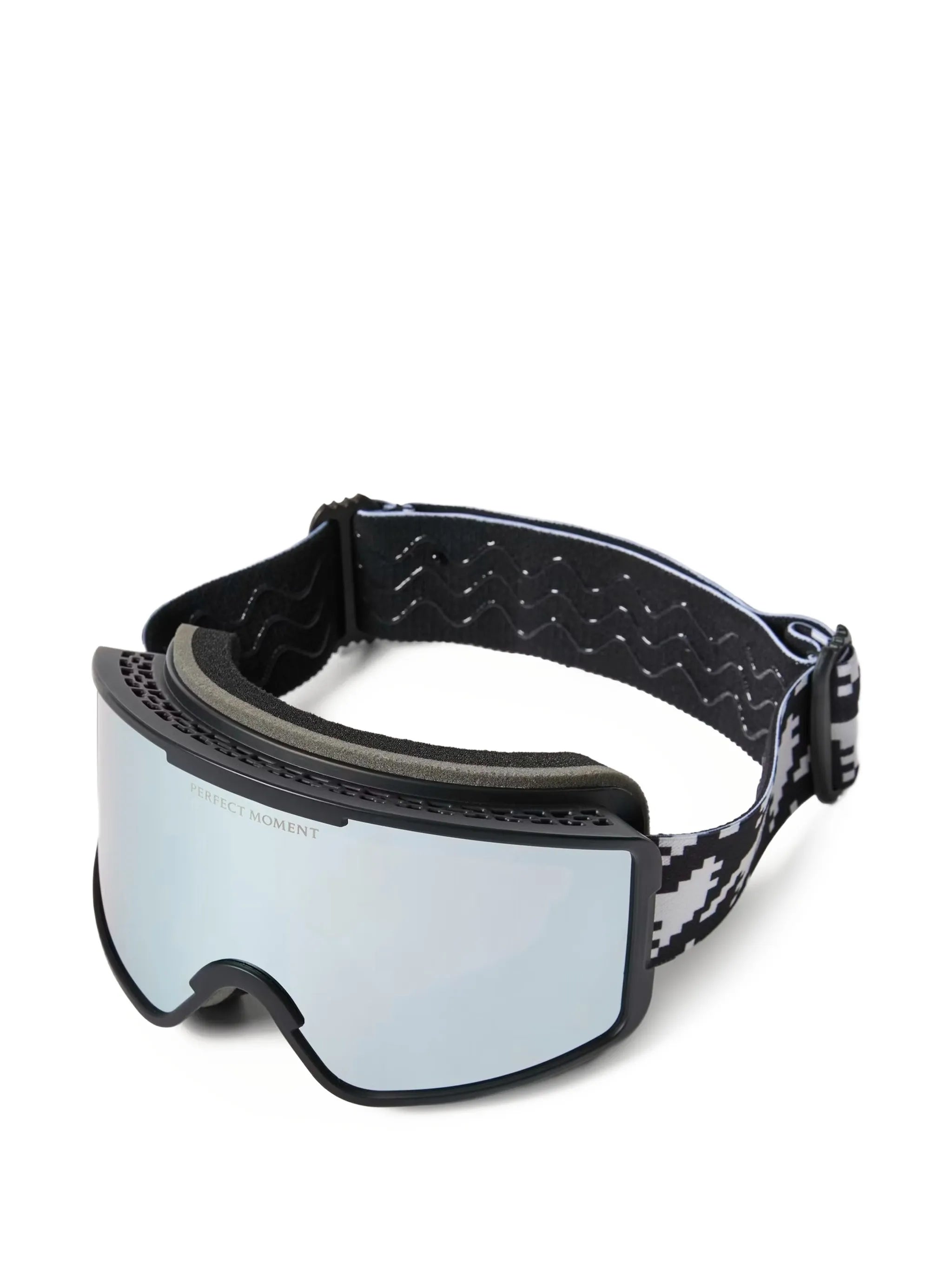 Houndstooth ski goggles