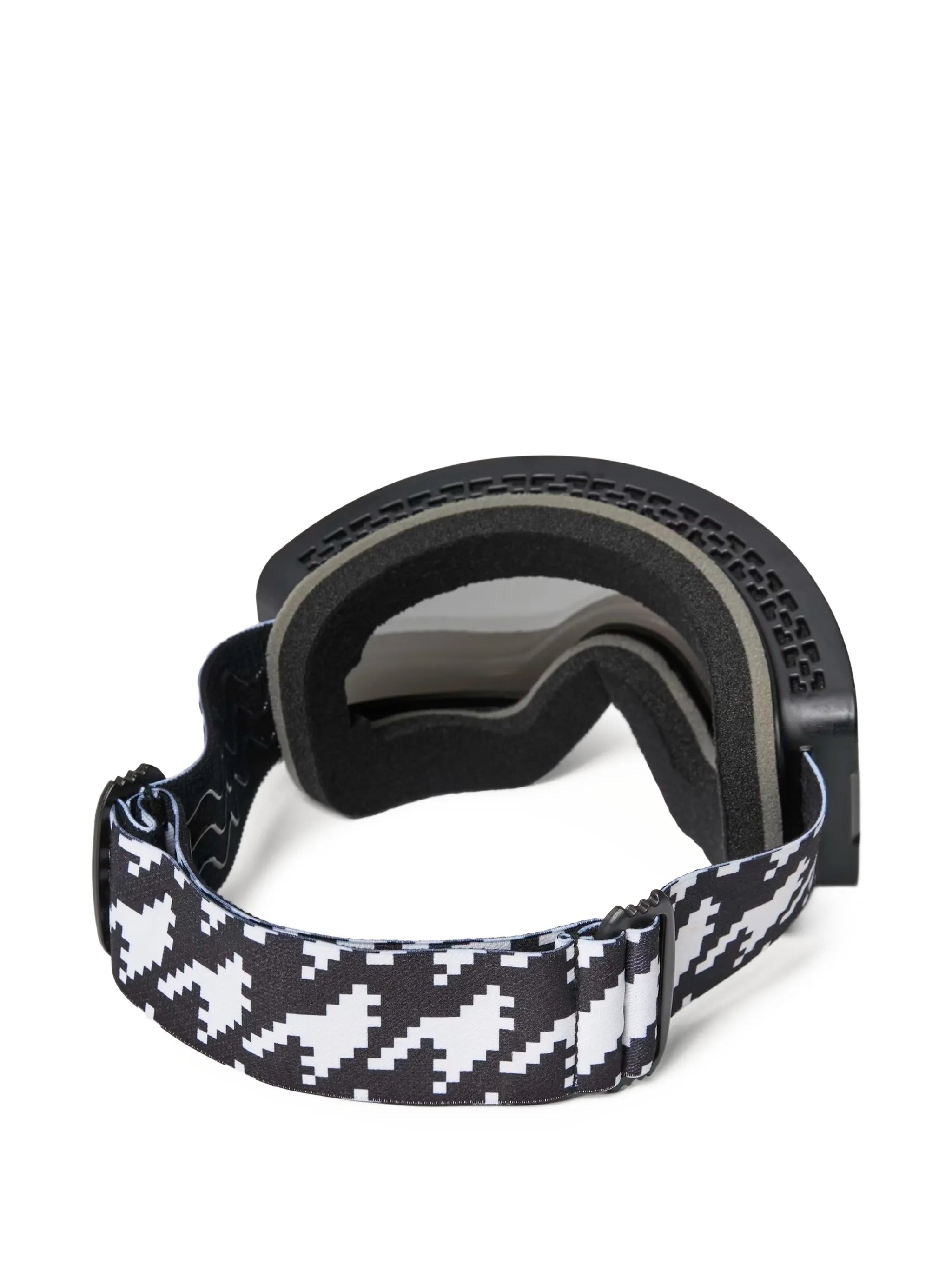 Houndstooth ski goggles