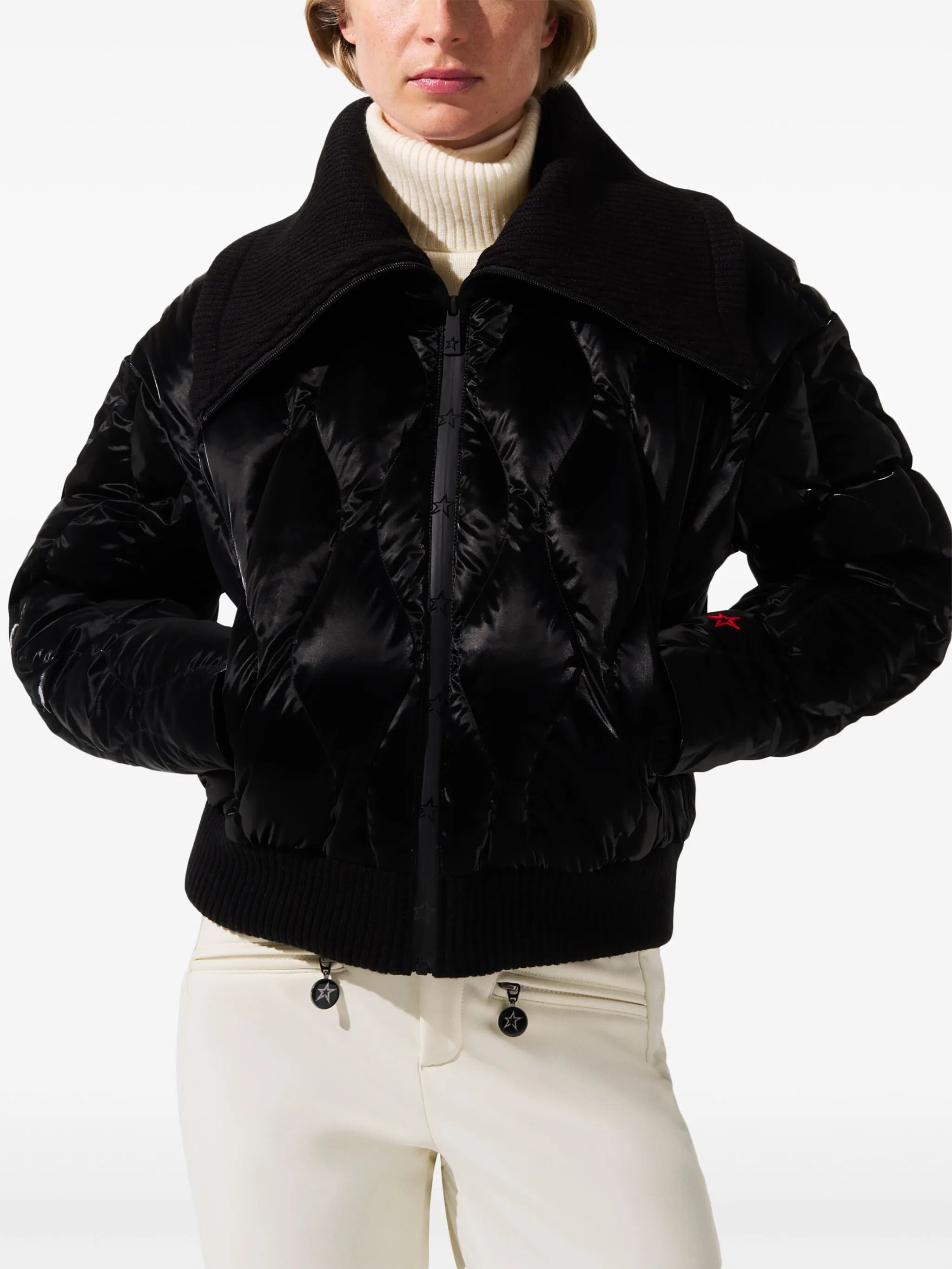 Carving puffer jacket