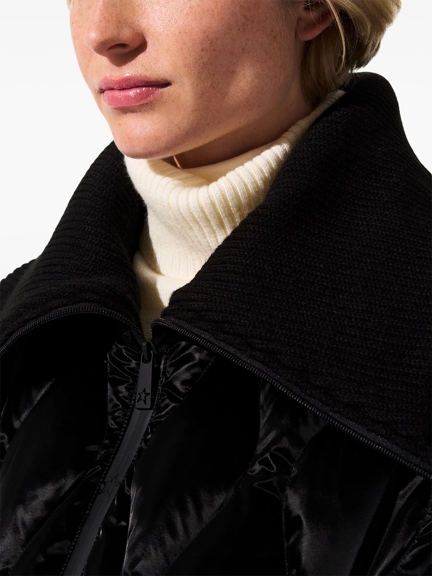Carving puffer jacket