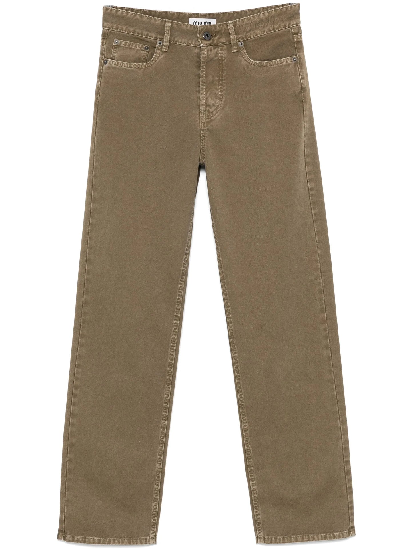 straight-leg jeans
