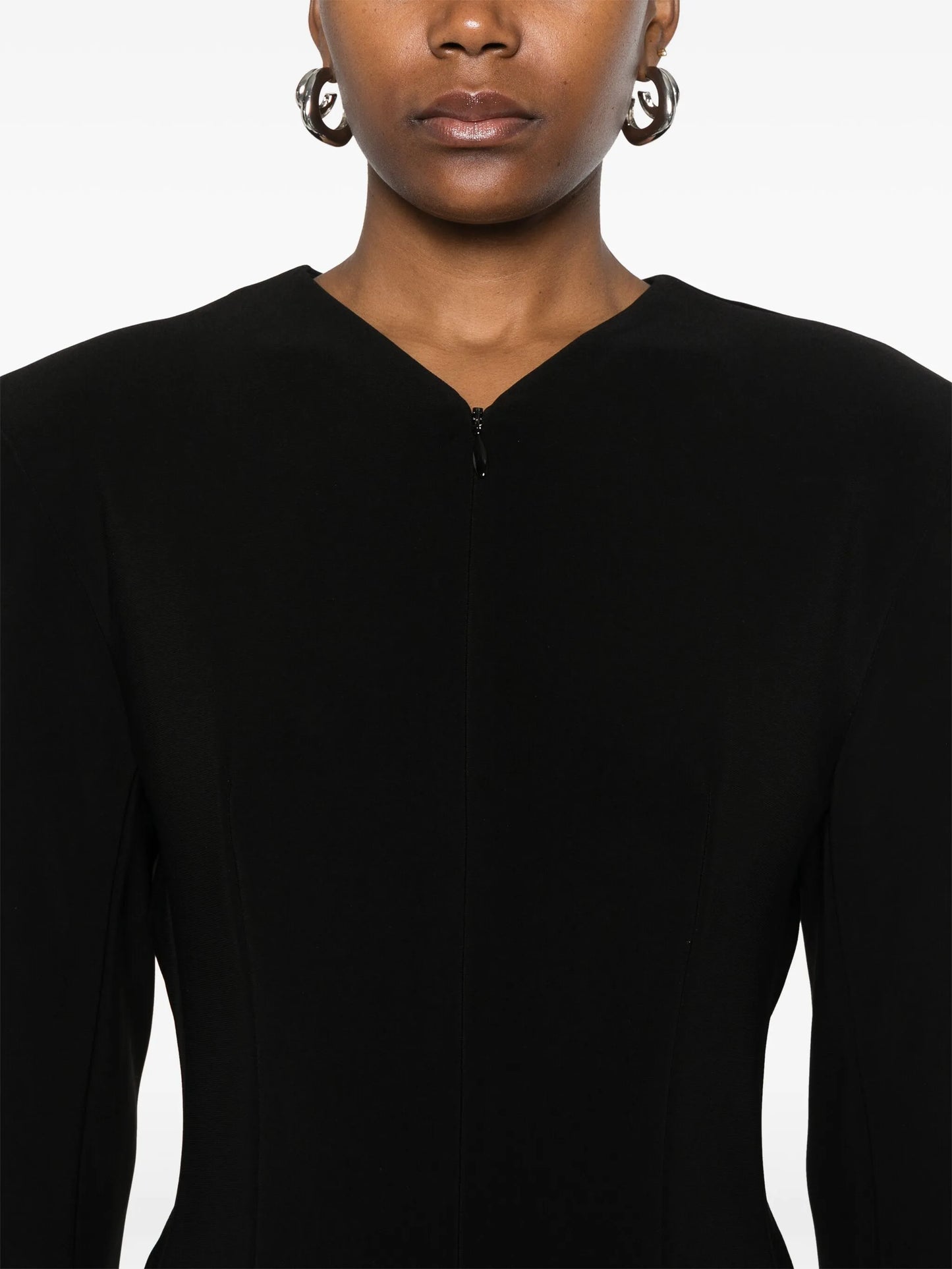 long-sleeve zip-up jacket