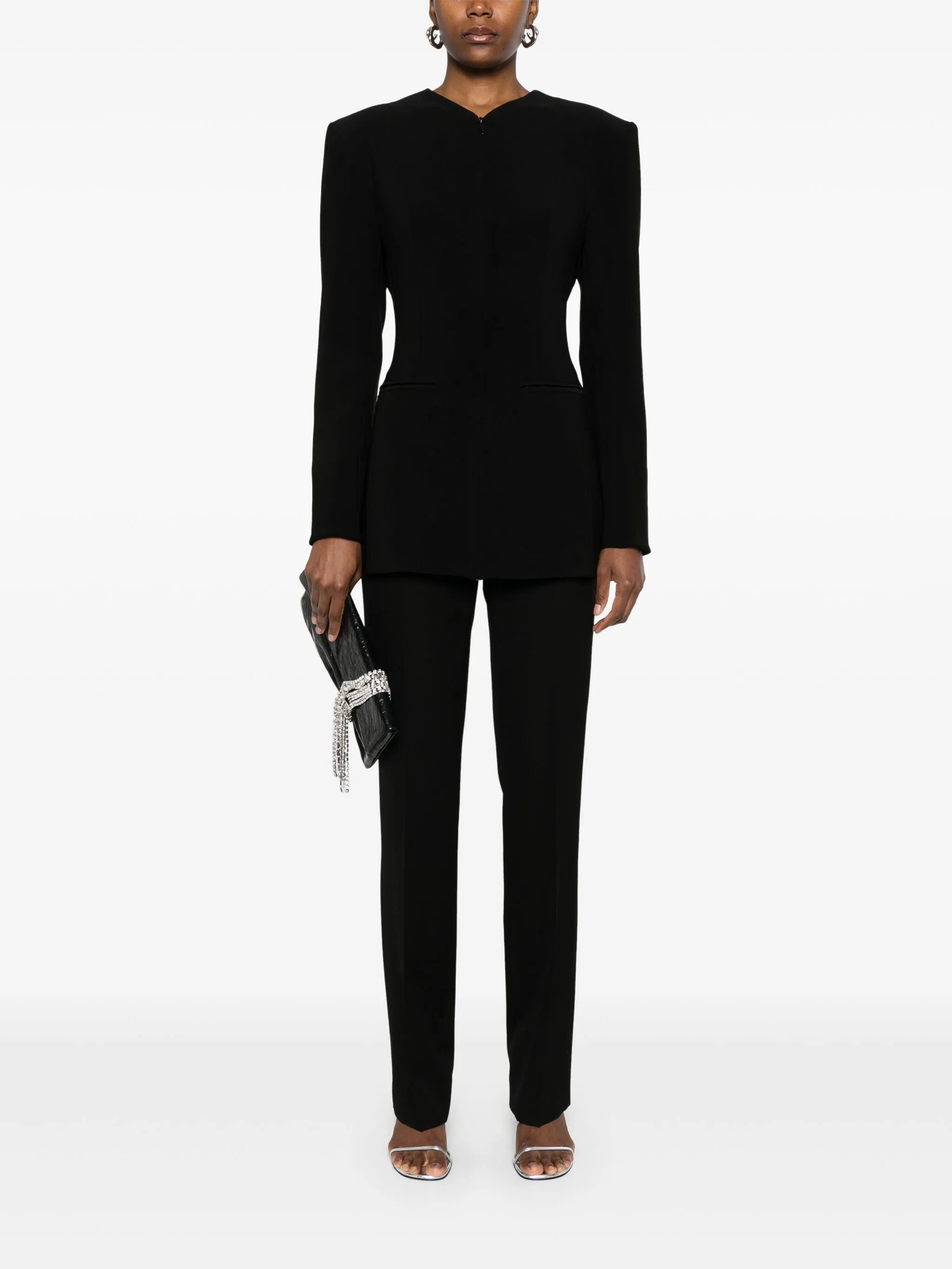 long-sleeve zip-up jacket