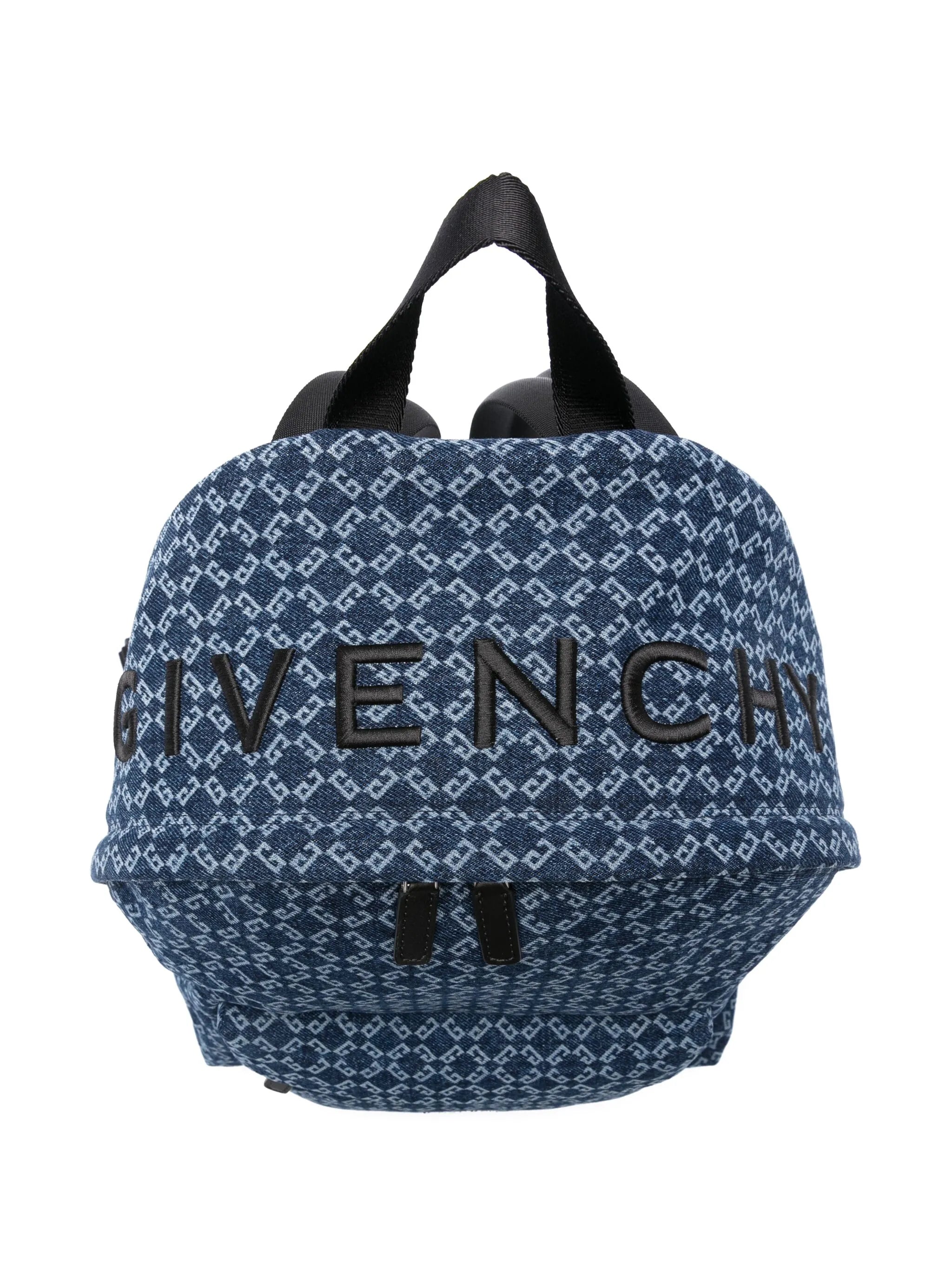 denim backpack