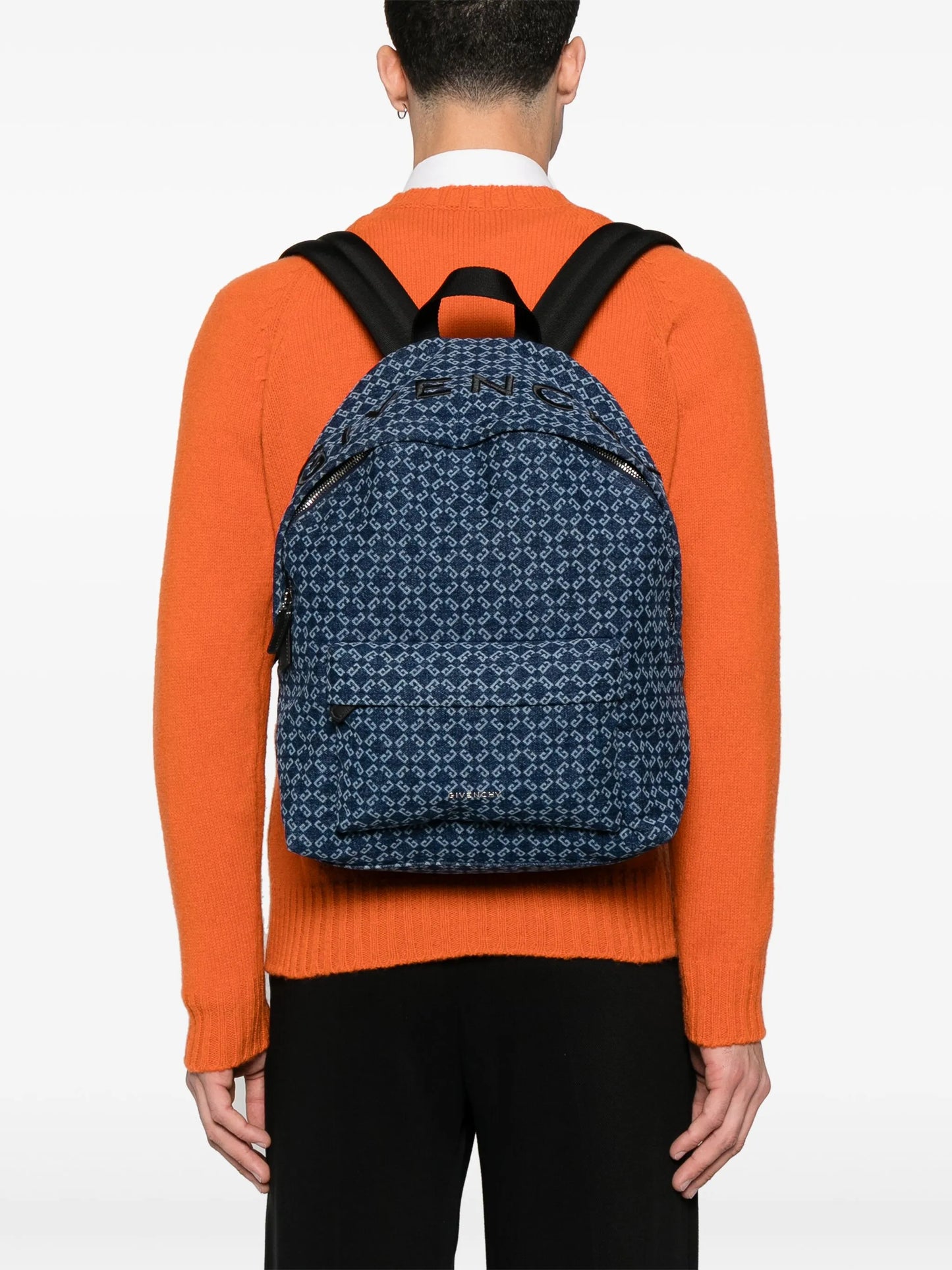 denim backpack