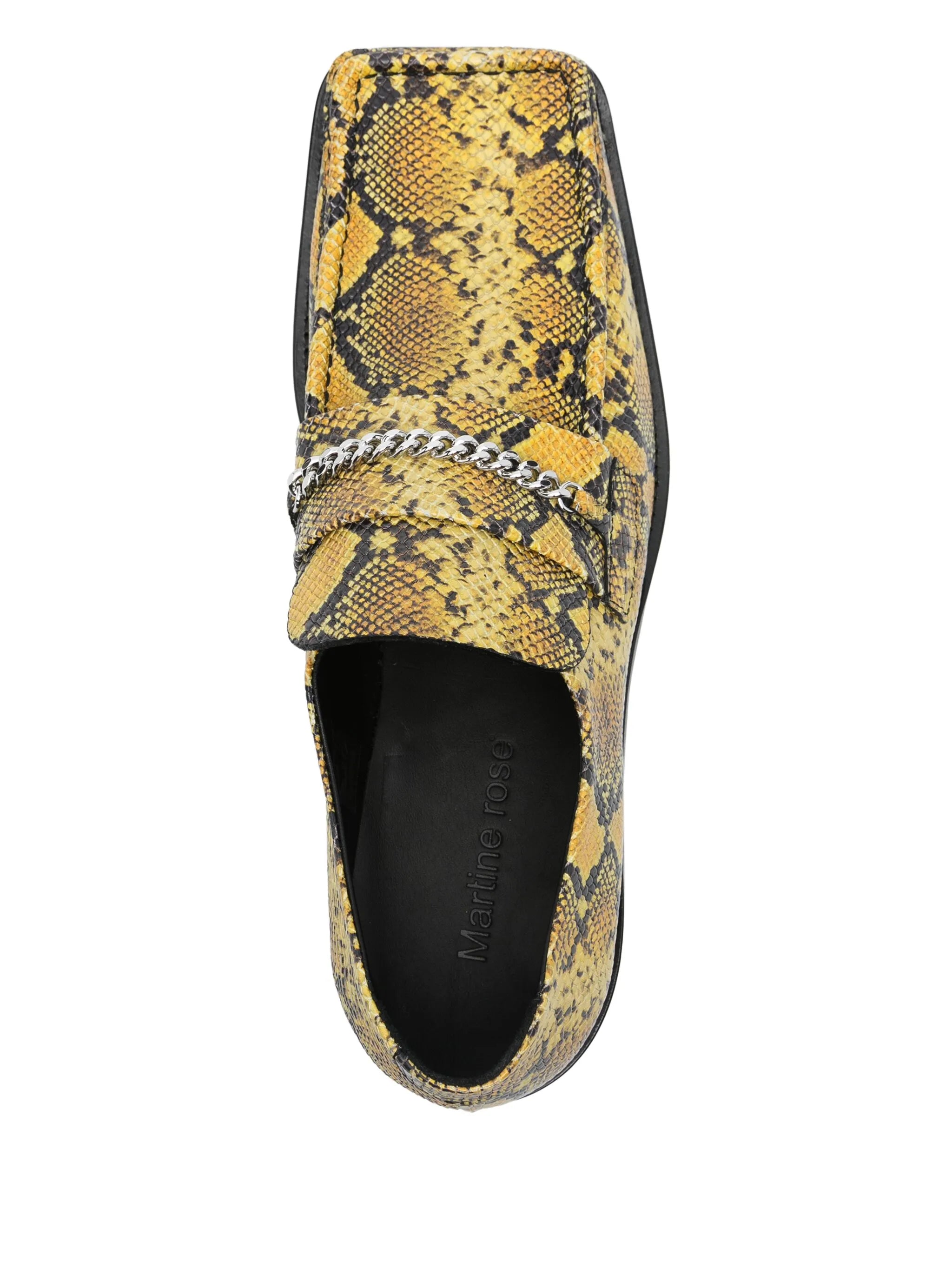 square-toe loafers